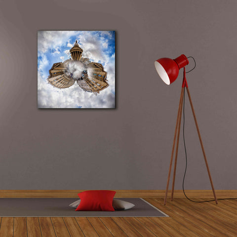 Image of 'Pantheon' by Sebastien Lory, Giclee Canvas Wall Art,26 x 26