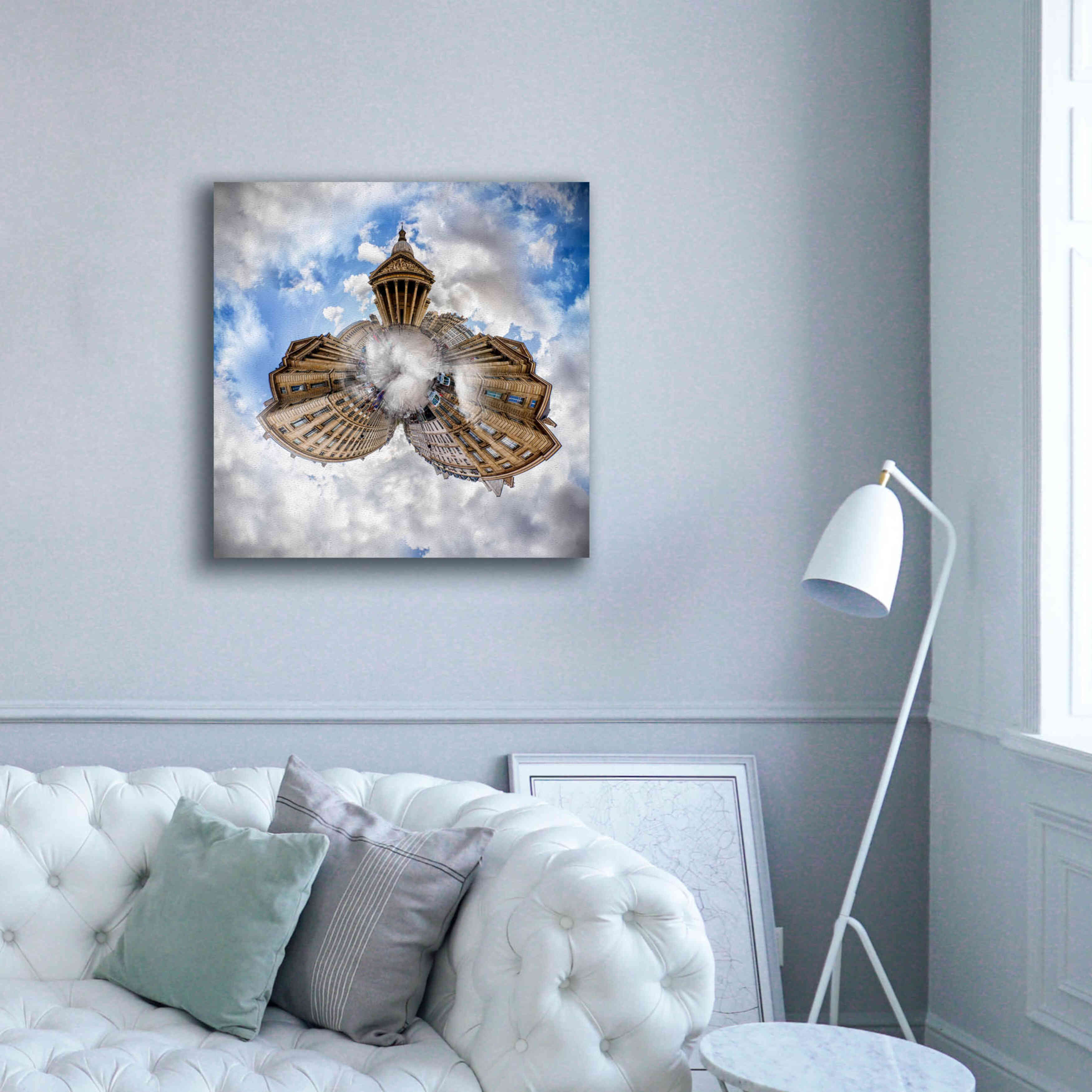 'Pantheon' by Sebastien Lory, Giclee Canvas Wall Art,37 x 37