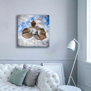 'Pantheon' by Sebastien Lory, Giclee Canvas Wall Art,37 x 37