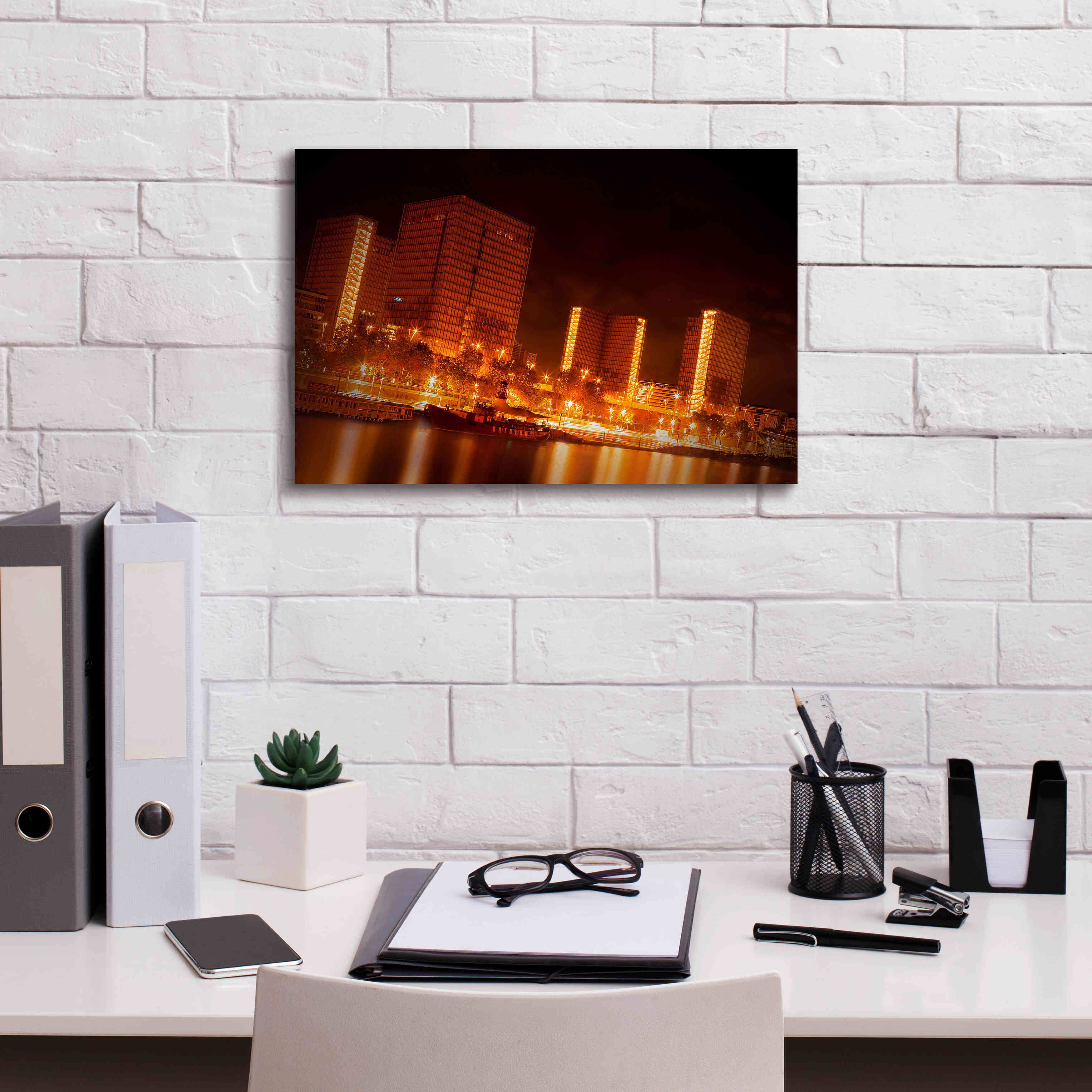 'BNF' by Sebastien Lory, Giclee Canvas Wall Art,18 x 12