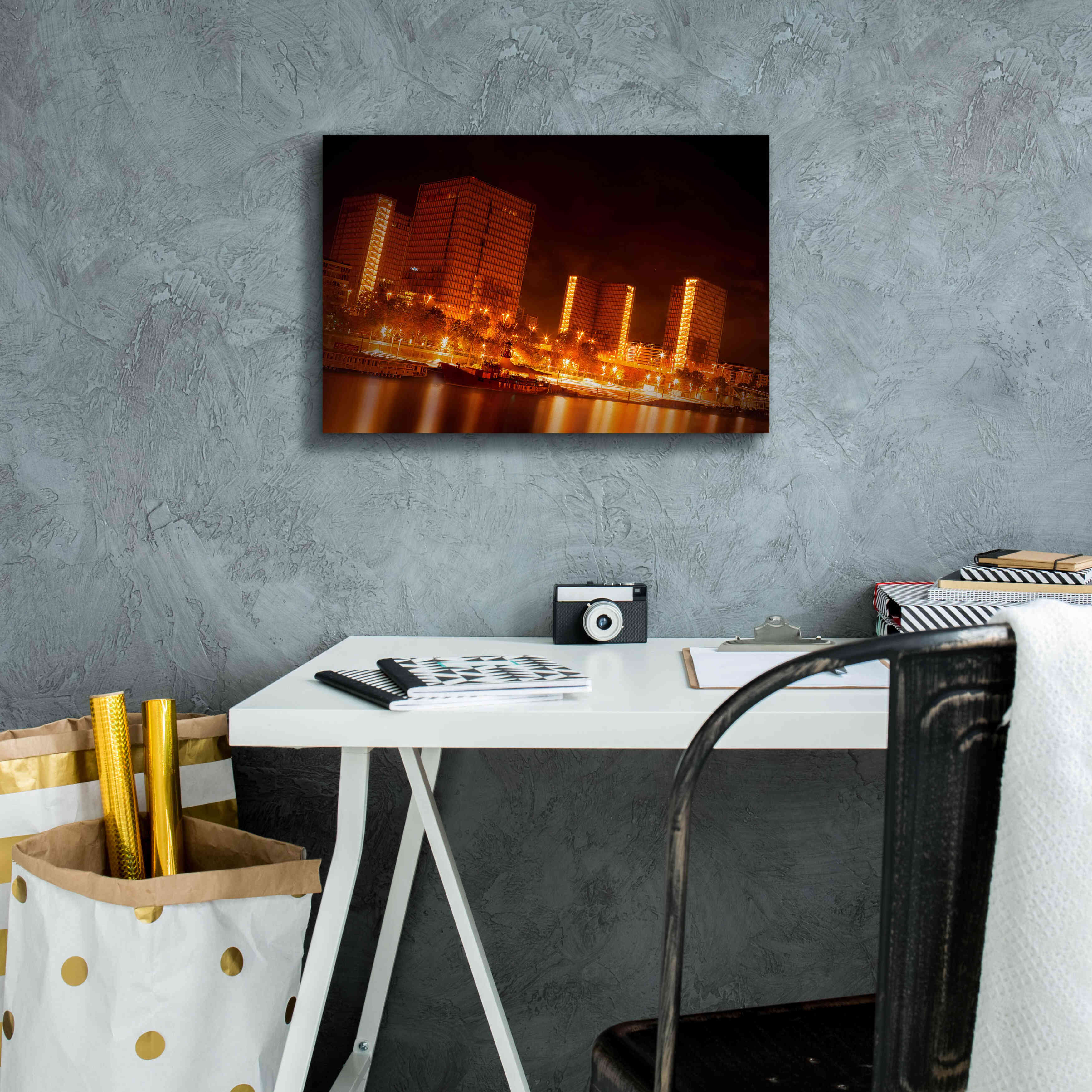 'BNF' by Sebastien Lory, Giclee Canvas Wall Art,18 x 12