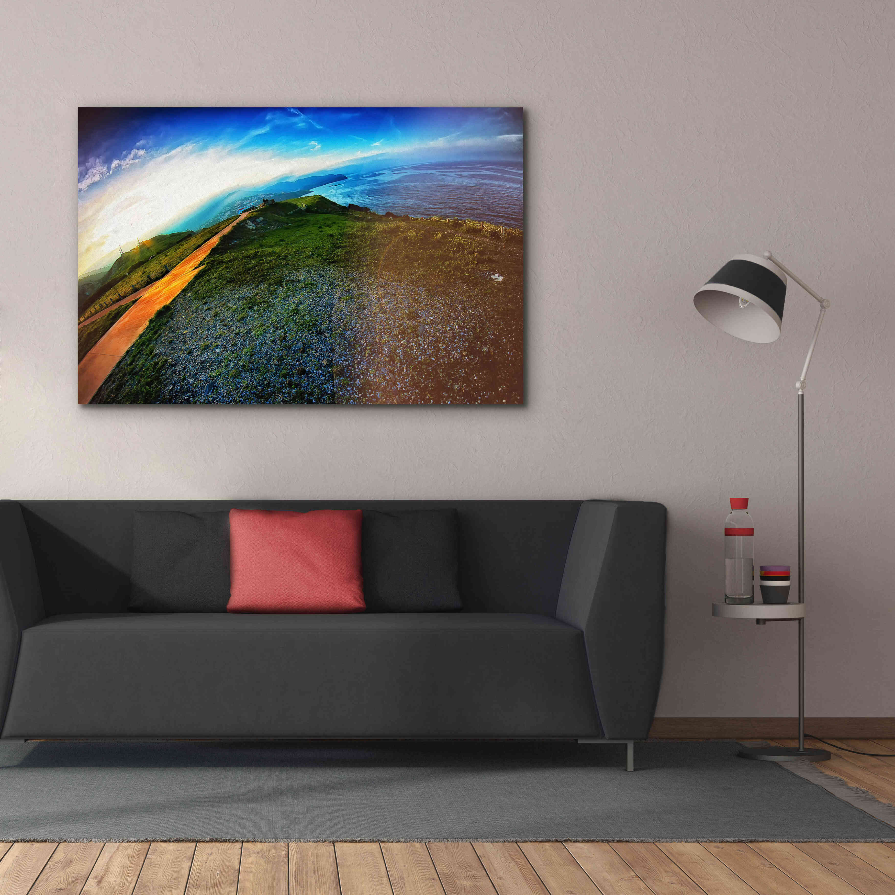 'Cap Bear' by Sebastien Lory, Giclee Canvas Wall Art,60 x 40