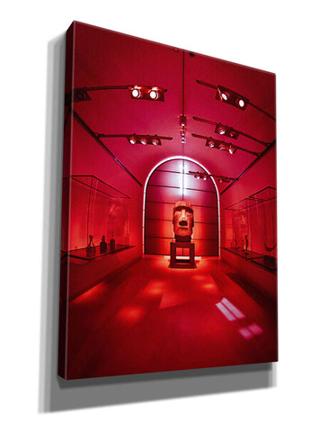 Image of 'Red Sculpture' by Sebastien Lory, Giclee Canvas Wall Art