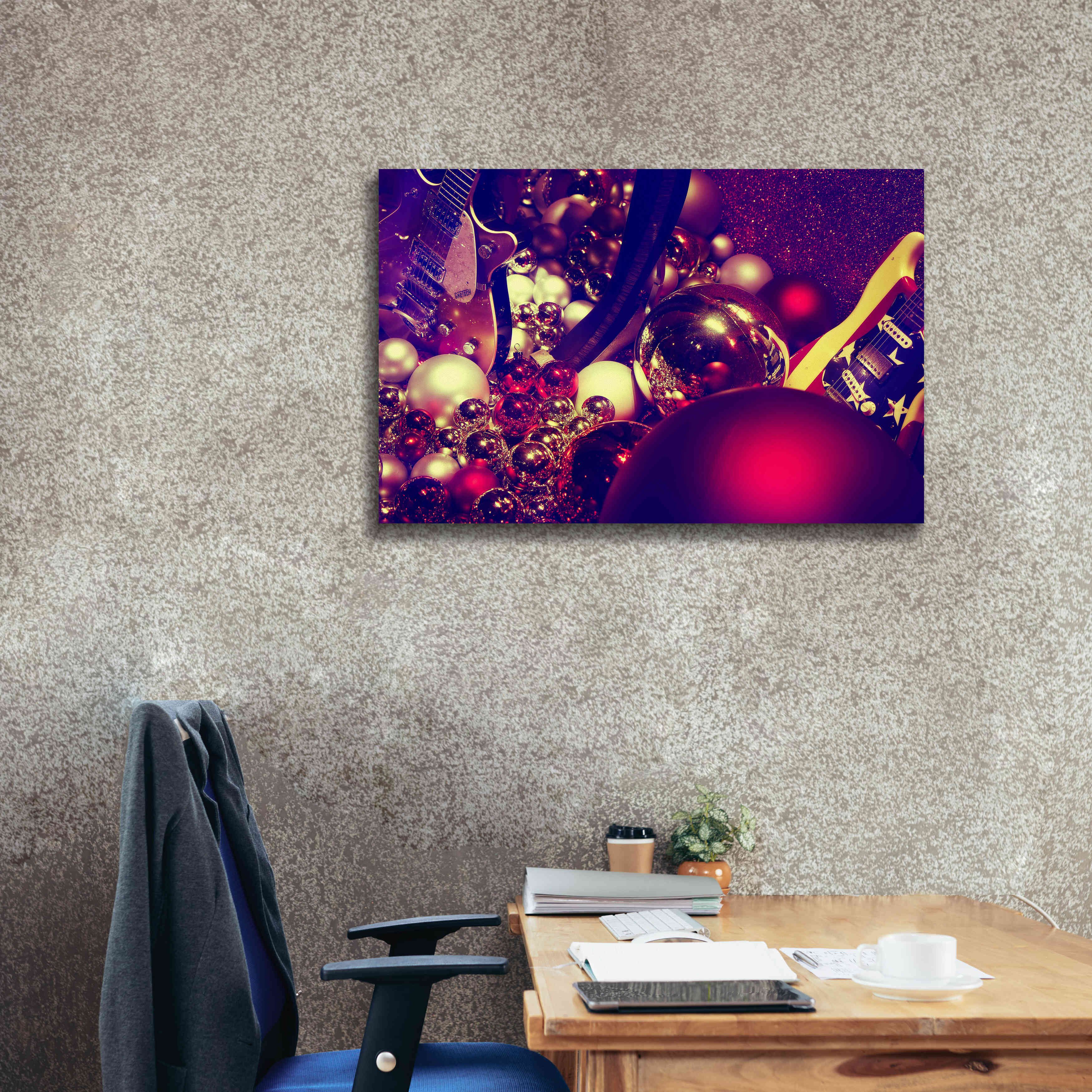 'Christmas Gifts' by Sebastien Lory, Giclee Canvas Wall Art,40 x 26