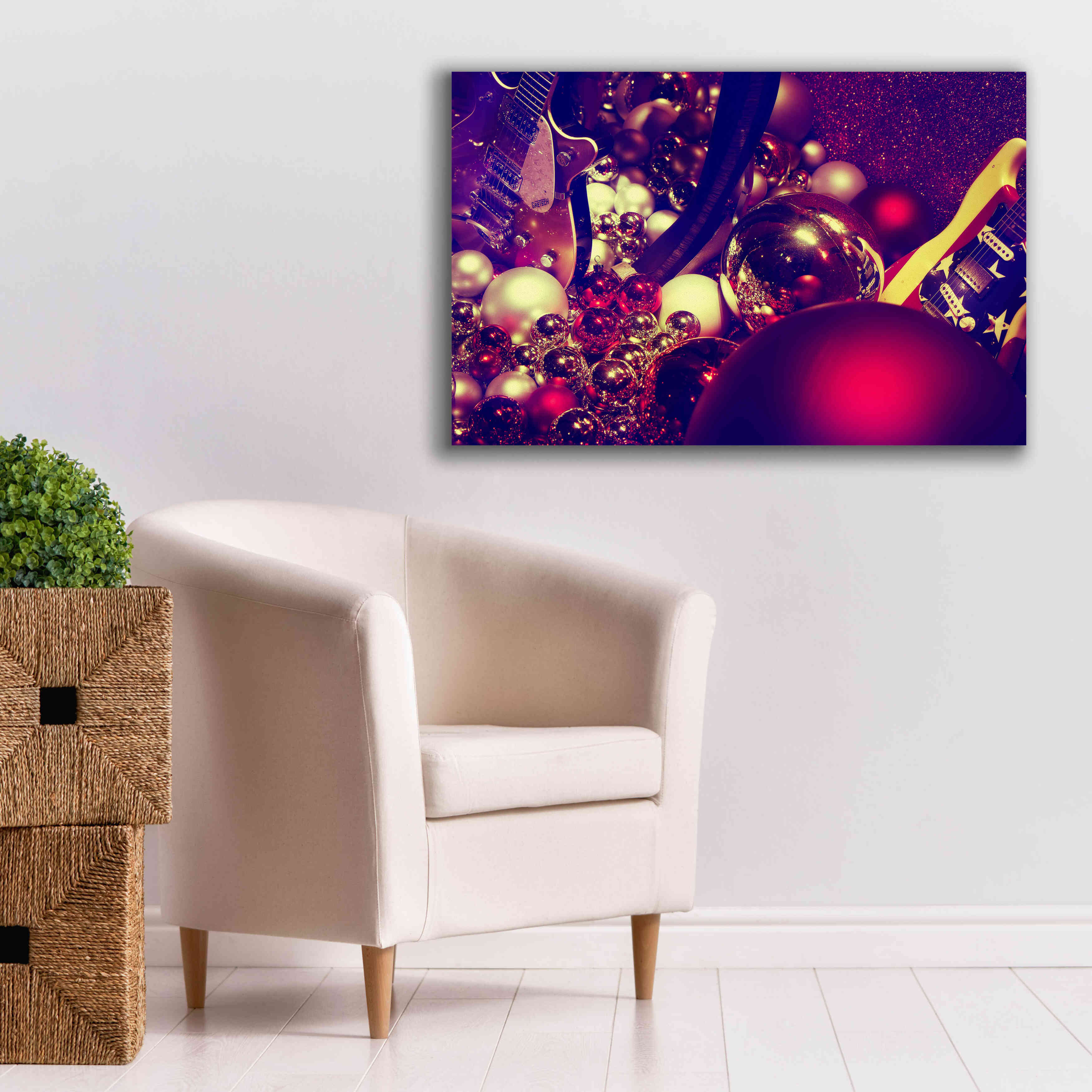 'Christmas Gifts' by Sebastien Lory, Giclee Canvas Wall Art,40 x 26