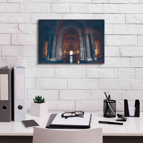 Image of 'Hall of Ghosts' by Sebastien Lory, Giclee Canvas Wall Art,18 x 12