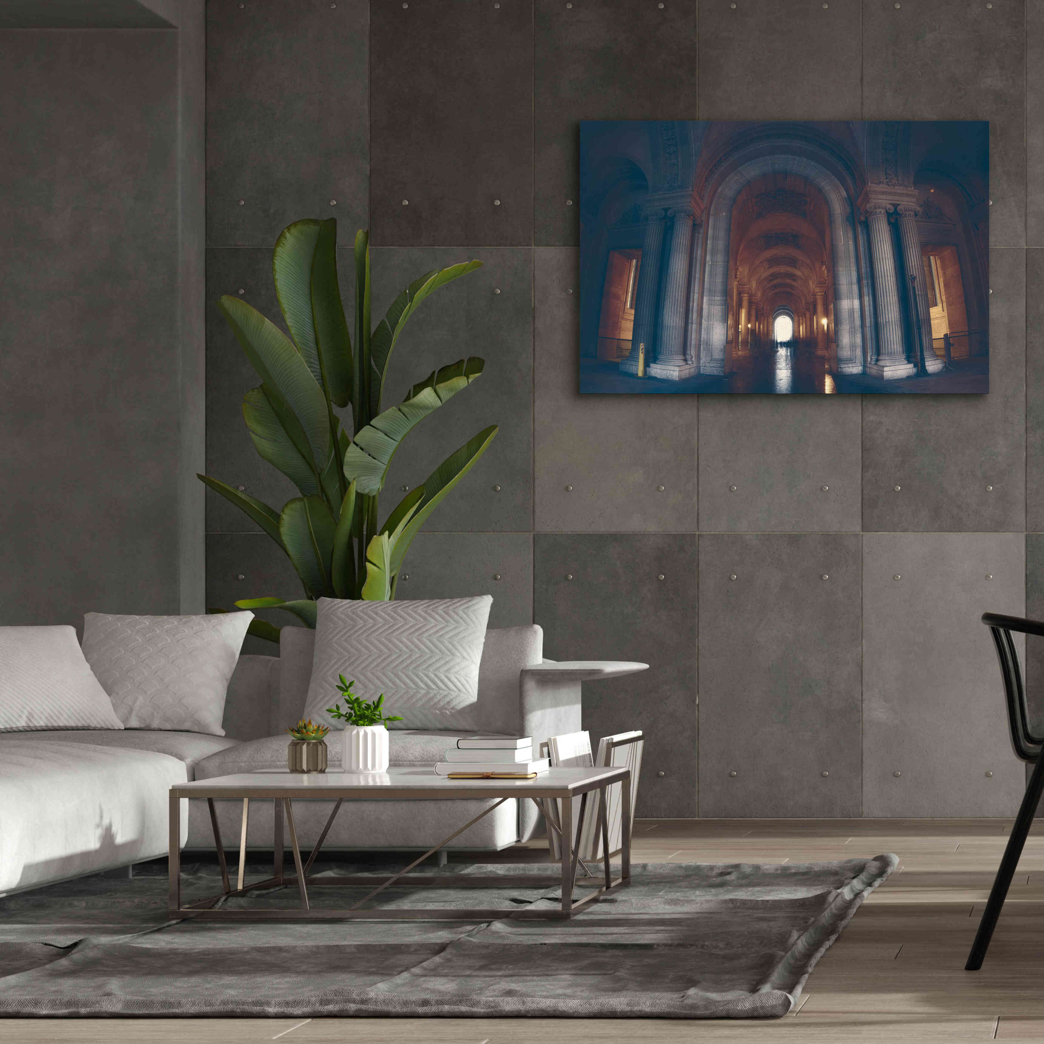 'Hall of Ghosts' by Sebastien Lory, Giclee Canvas Wall Art,60 x 40