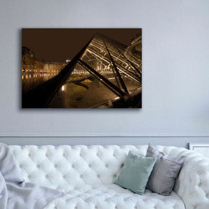 'Louvre 2' by Sebastien Lory, Giclee Canvas Wall Art,60 x 40