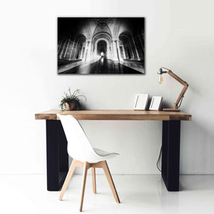 'Parisian Ghost' by Sebastien Lory, Giclee Canvas Wall Art,40 x 26