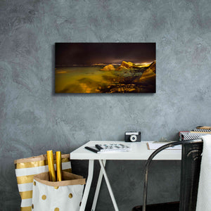 'Cannes La bocca' by Sebastien Lory, Giclee Canvas Wall Art,24 x 12