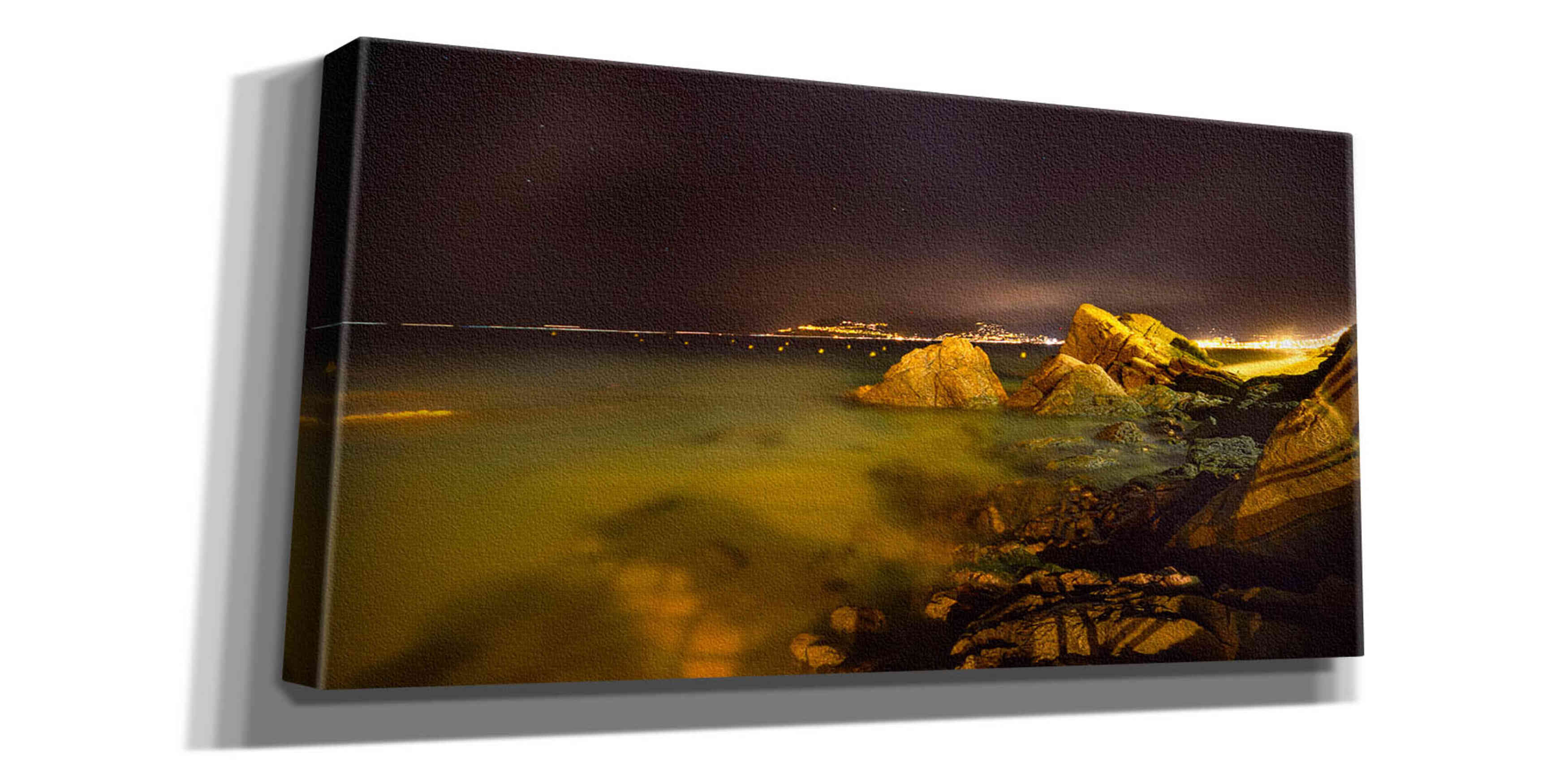'Cannes La bocca' by Sebastien Lory, Giclee Canvas Wall Art