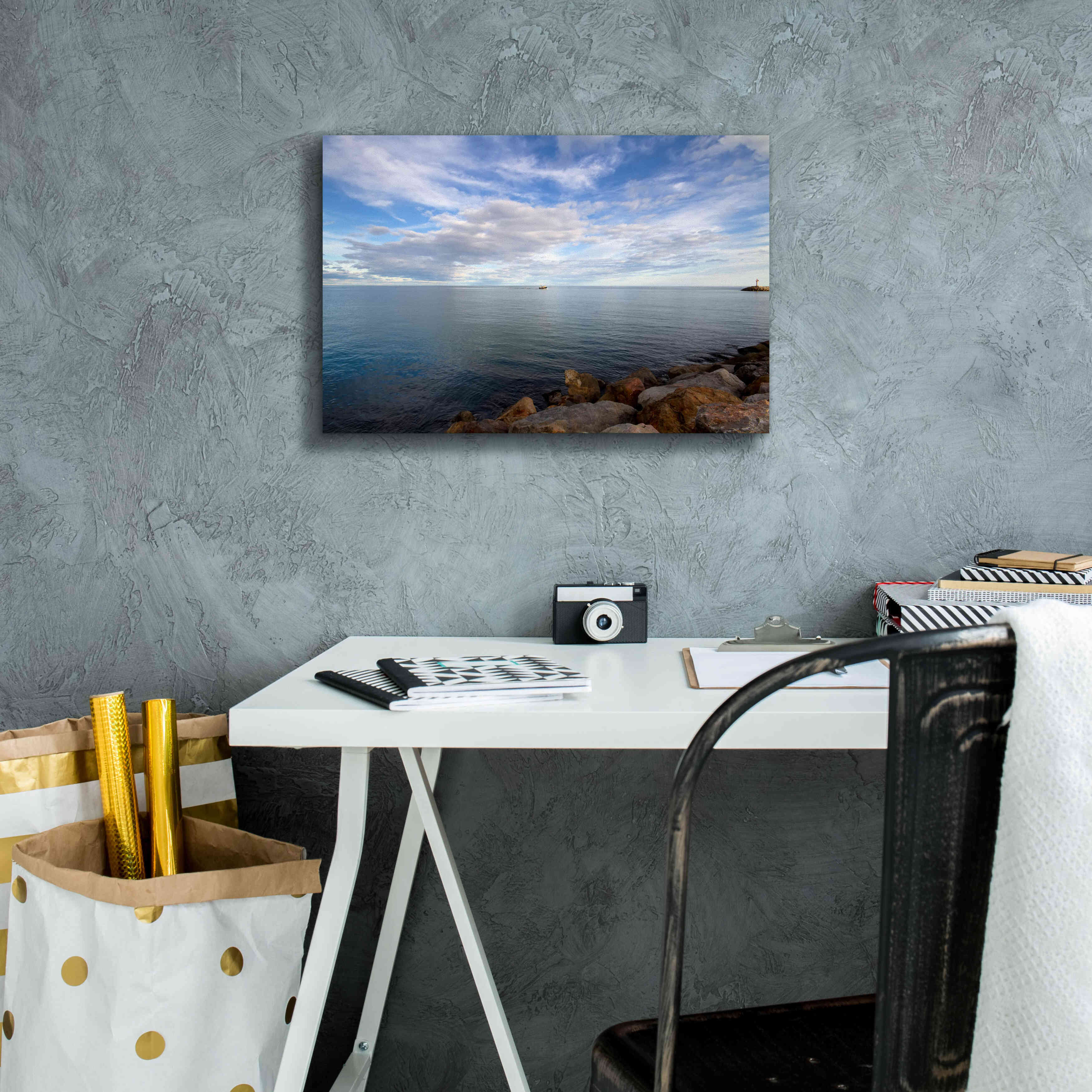 'St. Cyp' by Sebastien Lory, Giclee Canvas Wall Art,18 x 12
