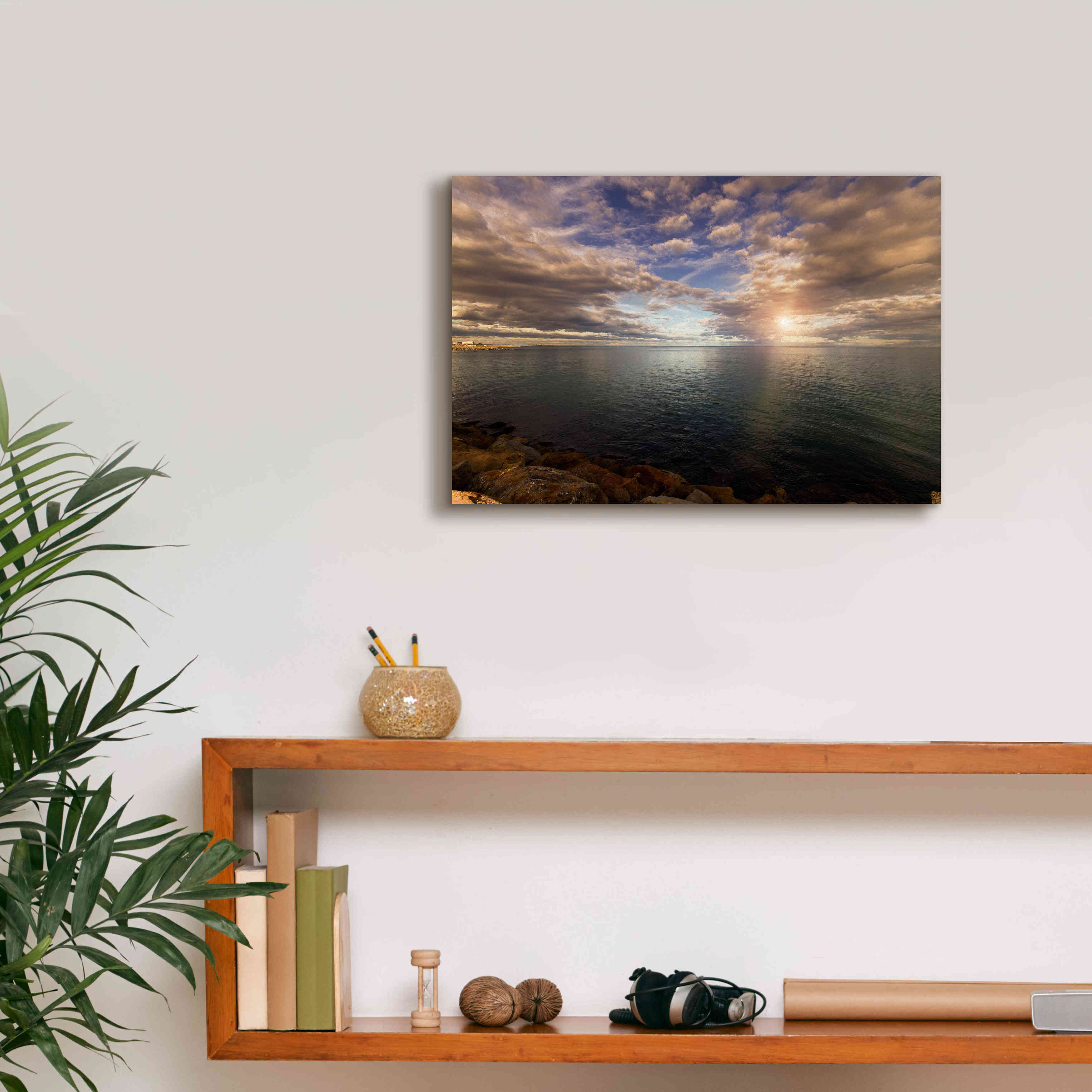 'Sunlight_StCyp' by Sebastien Lory, Giclee Canvas Wall Art,18 x 12