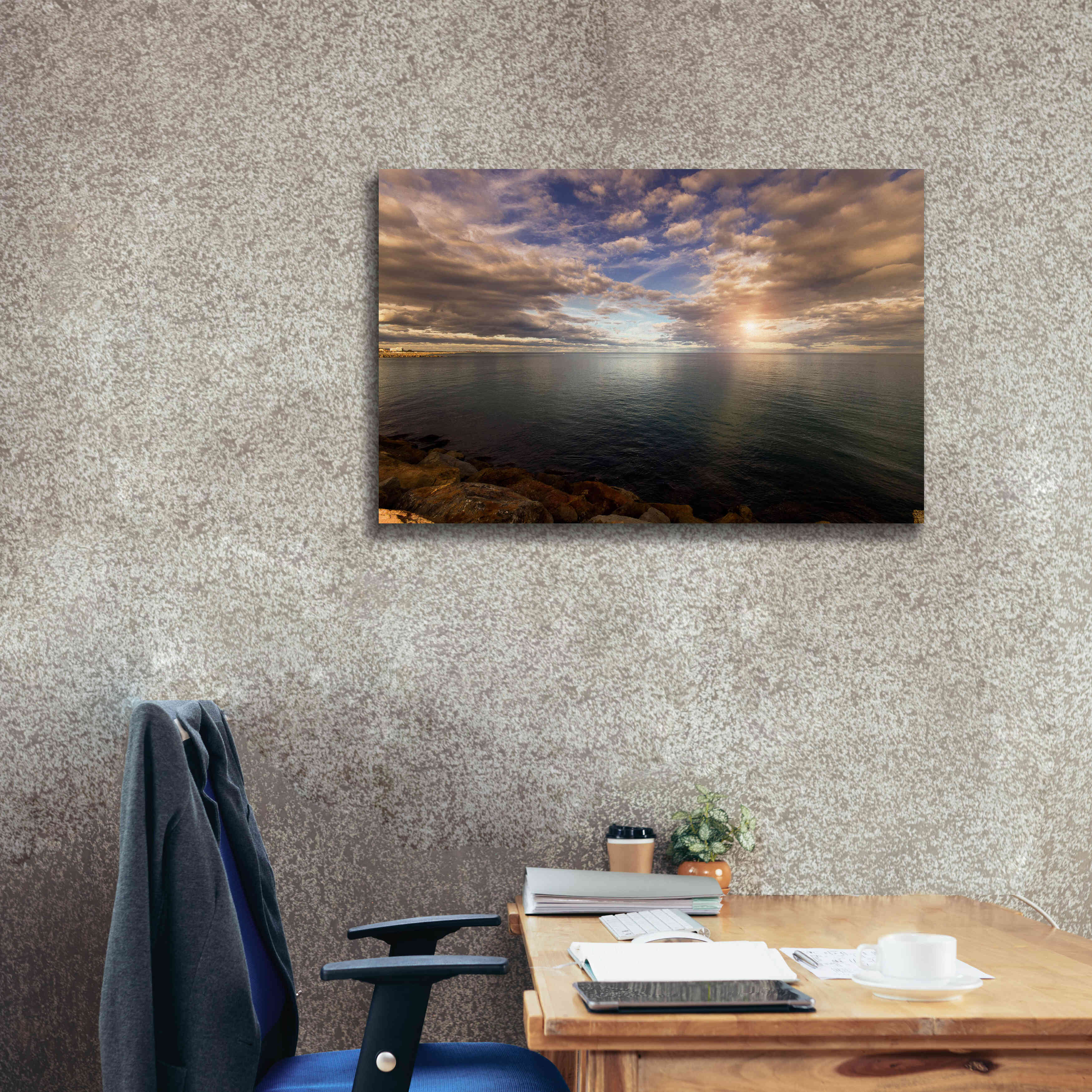 'Sunlight_StCyp' by Sebastien Lory, Giclee Canvas Wall Art,40 x 26