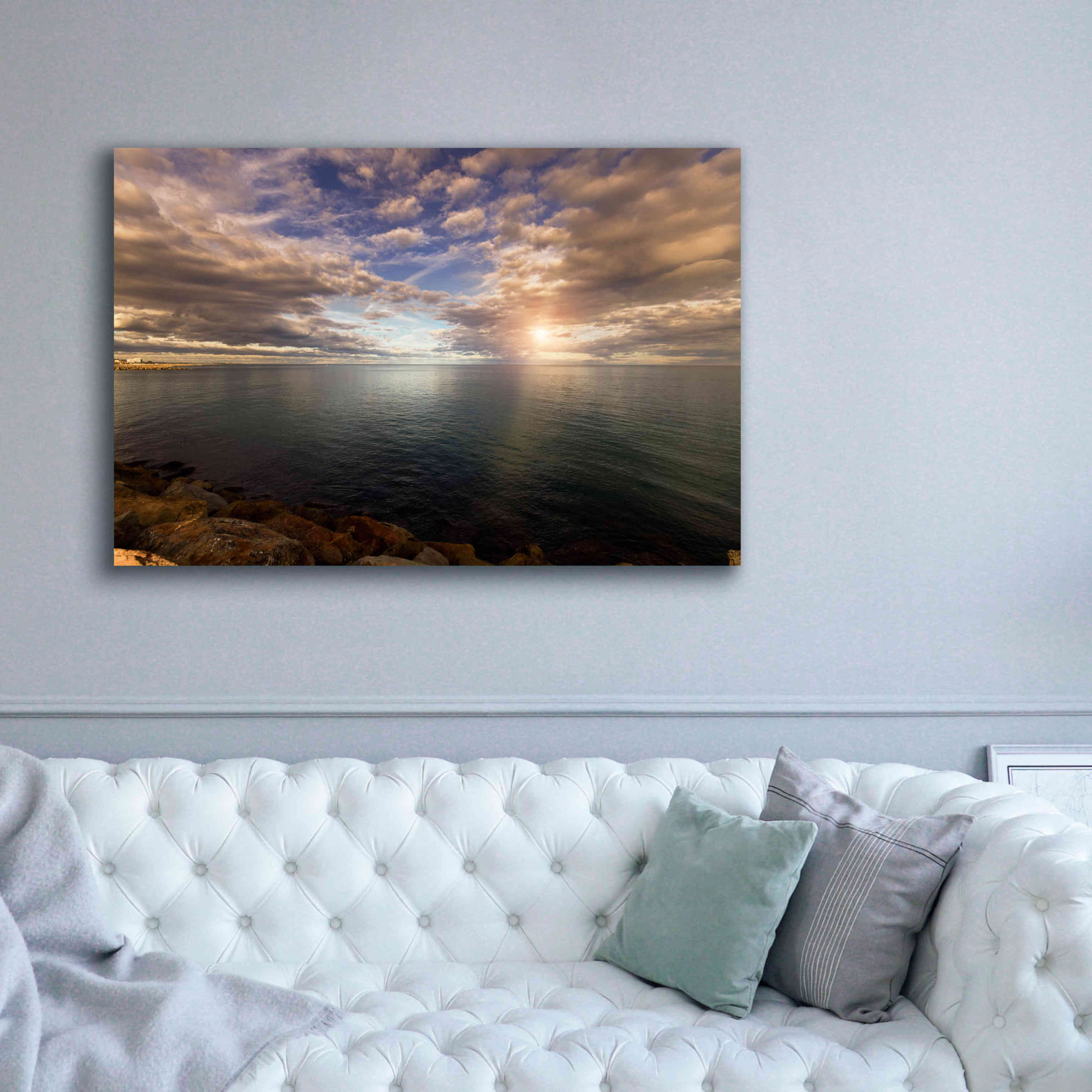 'Sunlight_StCyp' by Sebastien Lory, Giclee Canvas Wall Art,60 x 40