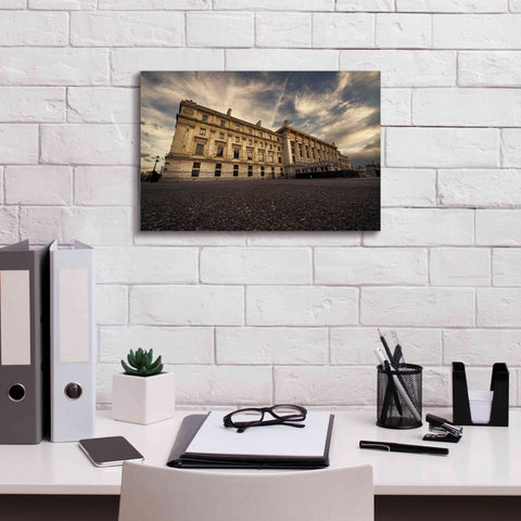 Image of 'Tribunal G de Instance' by Sebastien Lory, Giclee Canvas Wall Art,18 x 12