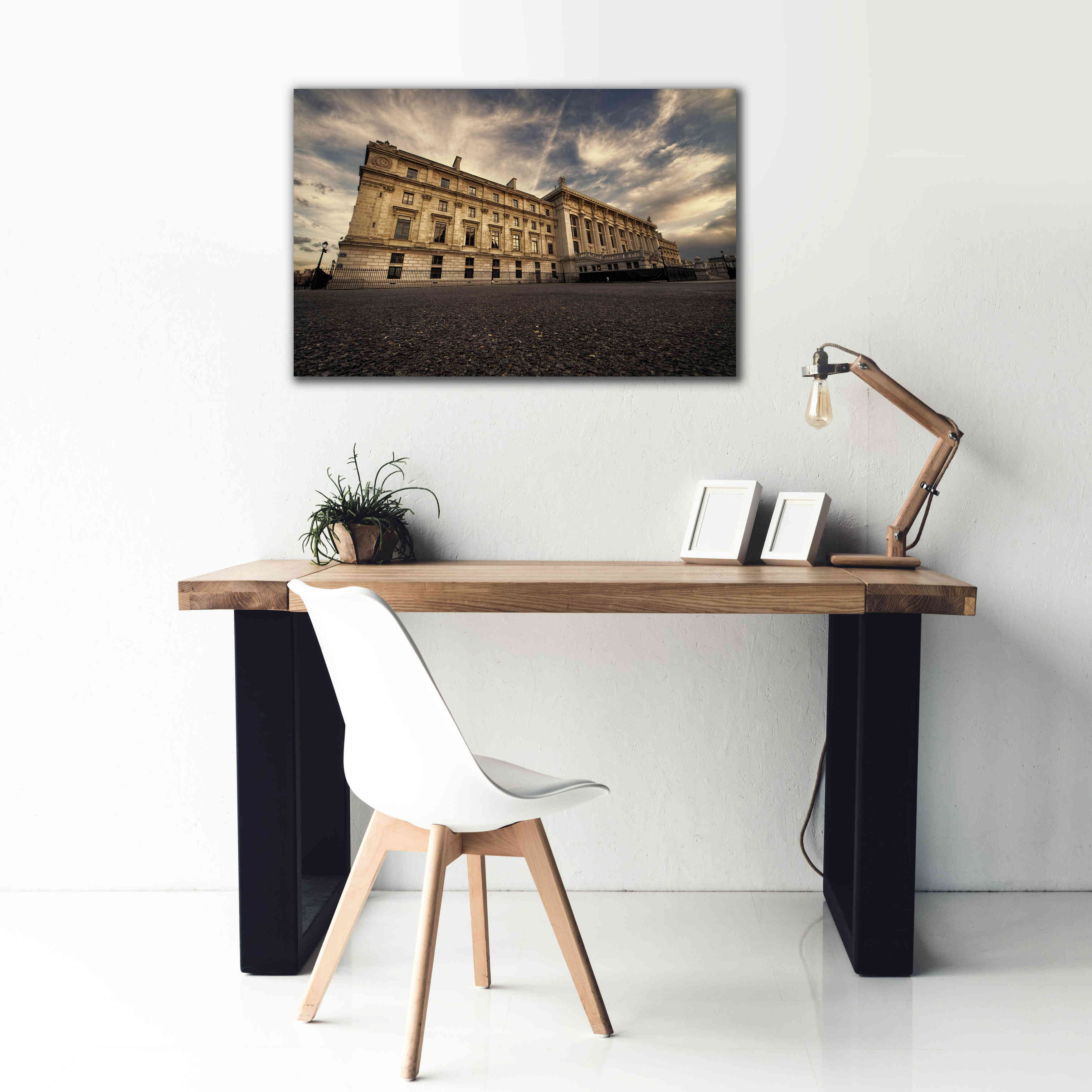 'Tribunal G de Instance' by Sebastien Lory, Giclee Canvas Wall Art,40 x 26