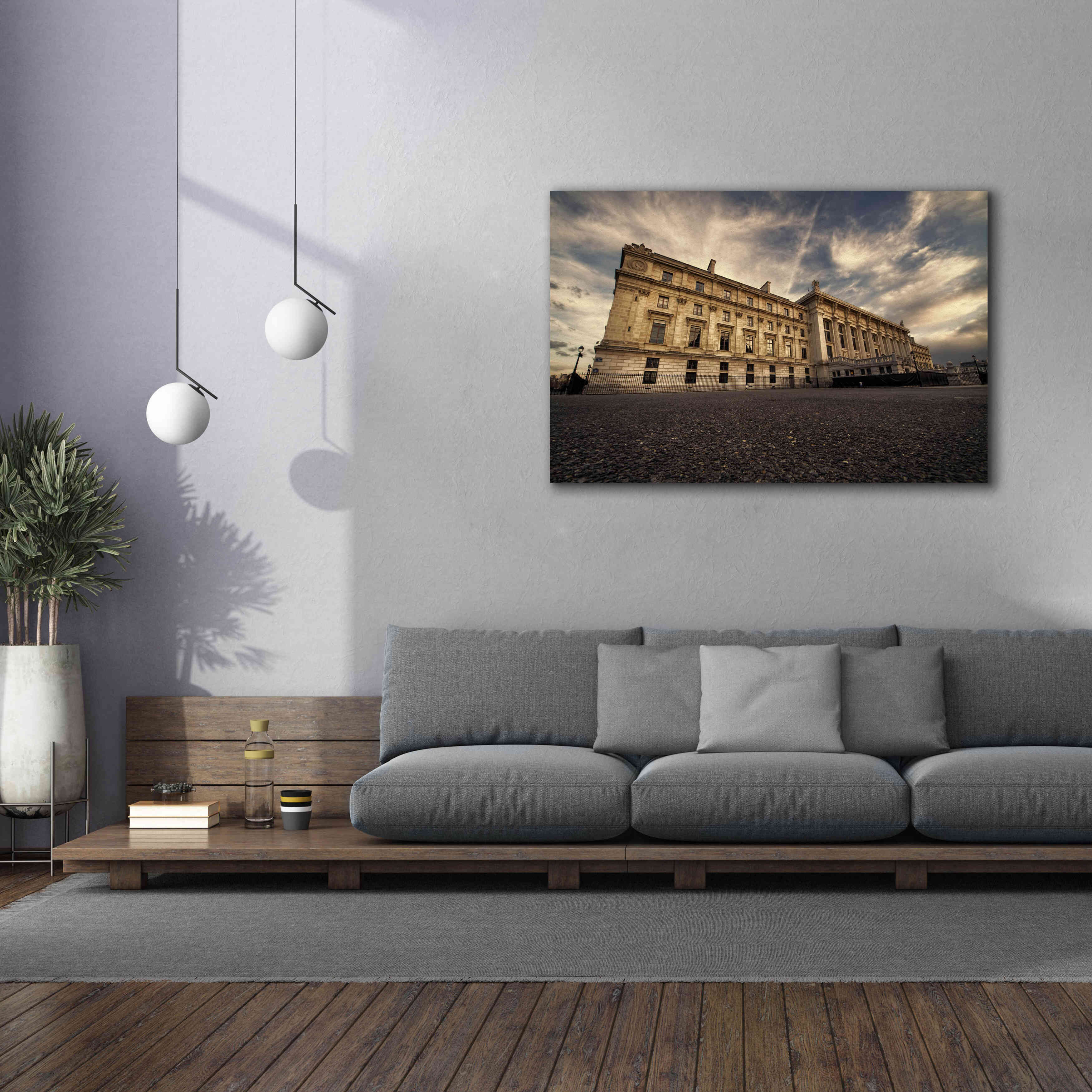'Tribunal G de Instance' by Sebastien Lory, Giclee Canvas Wall Art,60 x 40