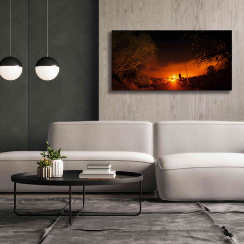 Image of 'Way To The Stars' by Sebastien Lory, Giclee Canvas Wall Art,60 x 30