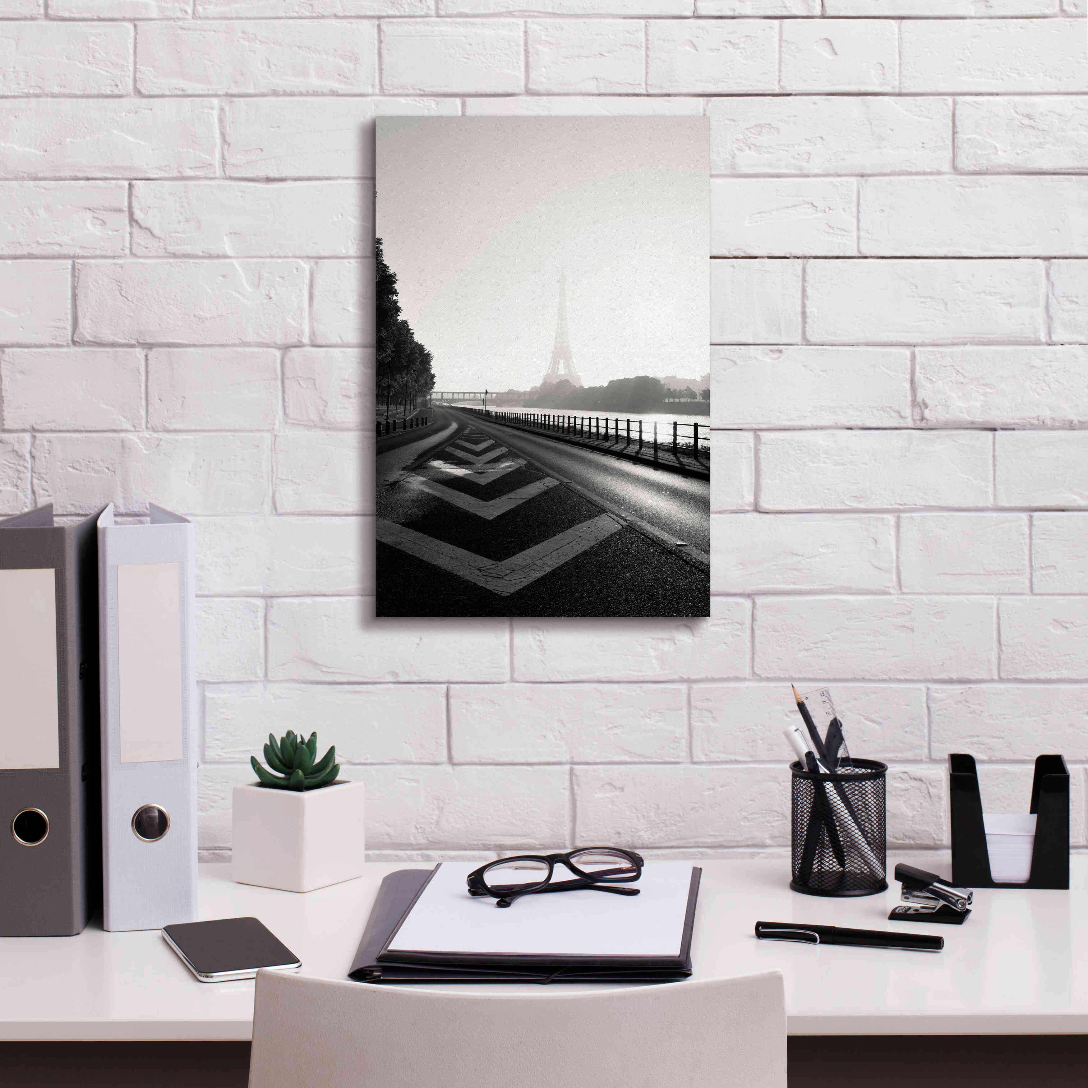 'Eiffel Tower II' by Sebastien Lory, Giclee Canvas Wall Art,12 x 18