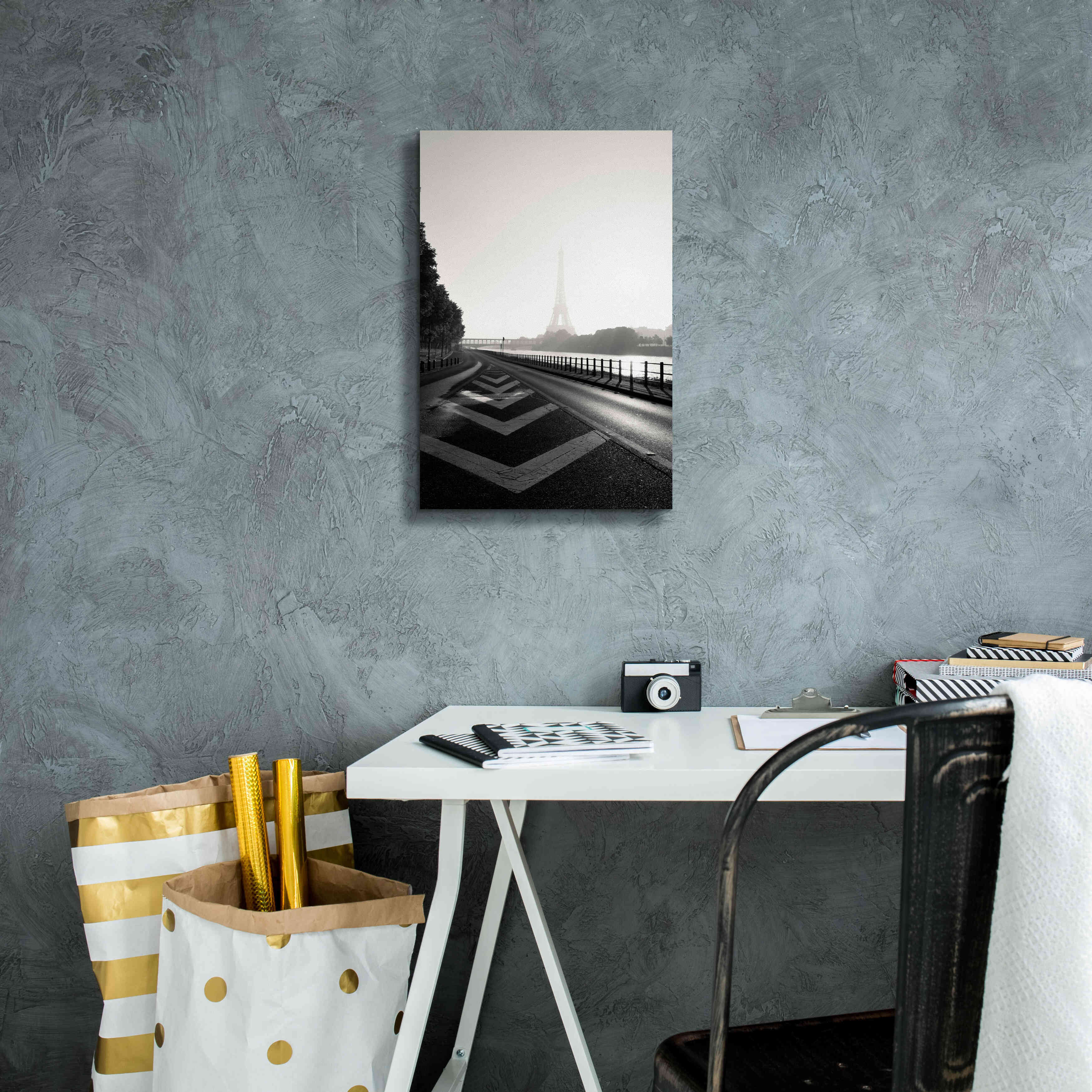 'Eiffel Tower II' by Sebastien Lory, Giclee Canvas Wall Art,12 x 18