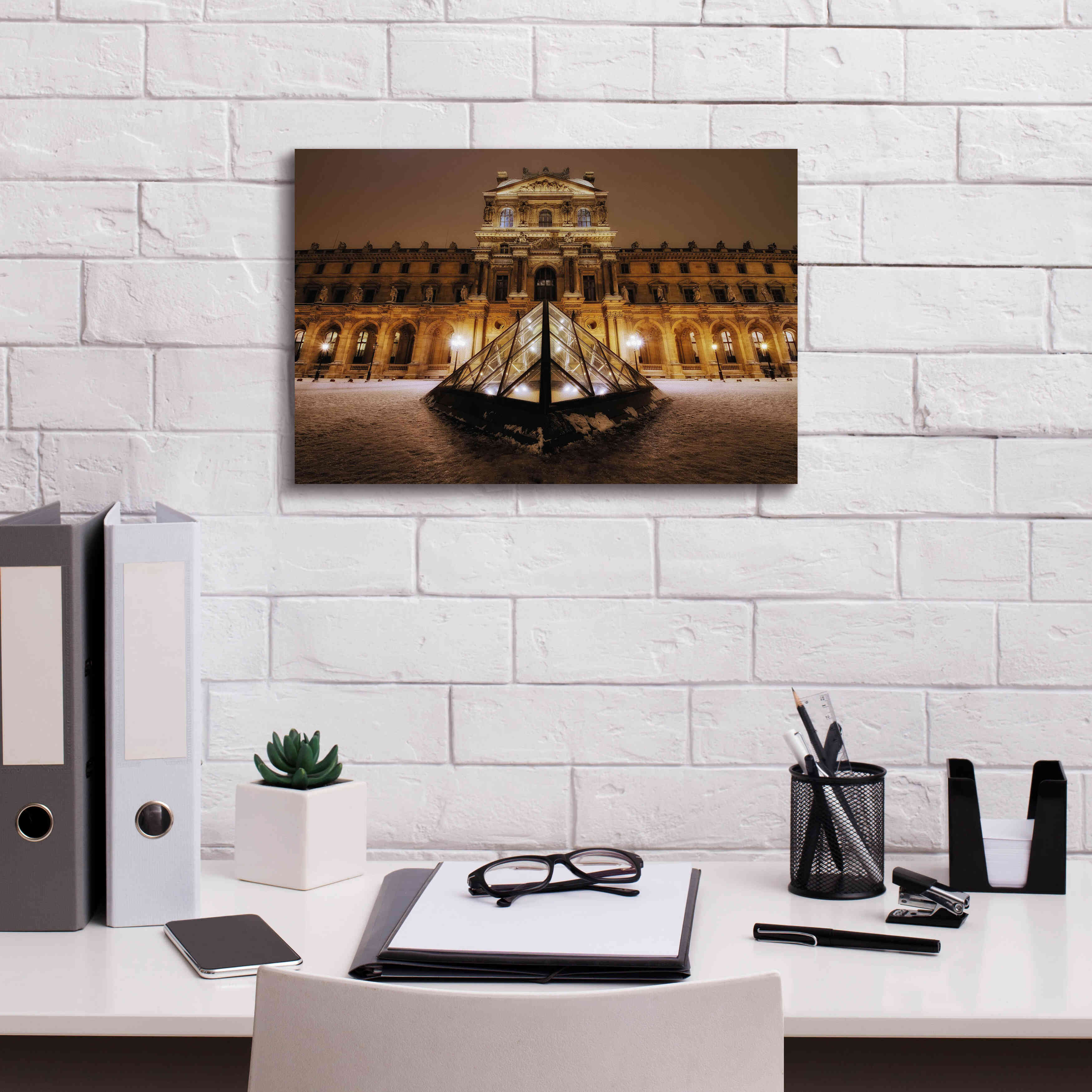 'En Tant Qu'objet Dynamique' by Sebastien Lory, Giclee Canvas Wall Art,18 x 12