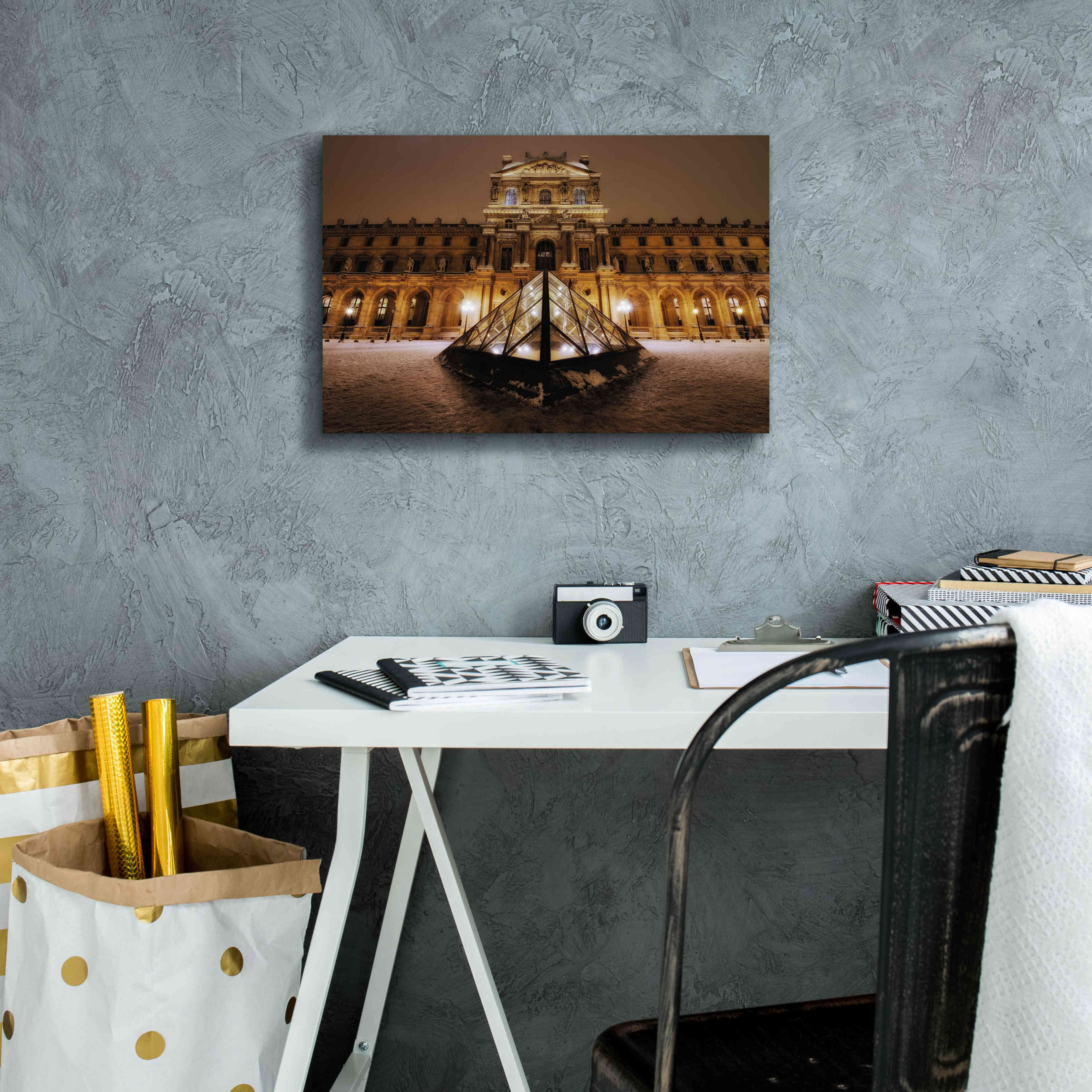 'En Tant Qu'objet Dynamique' by Sebastien Lory, Giclee Canvas Wall Art,18 x 12