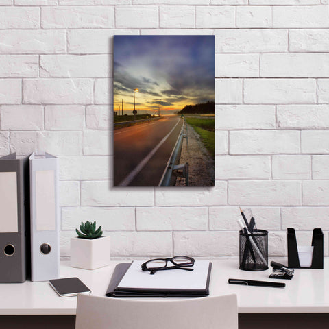 Image of 'Motorway' by Sebastien Lory, Giclee Canvas Wall Art,12 x 18