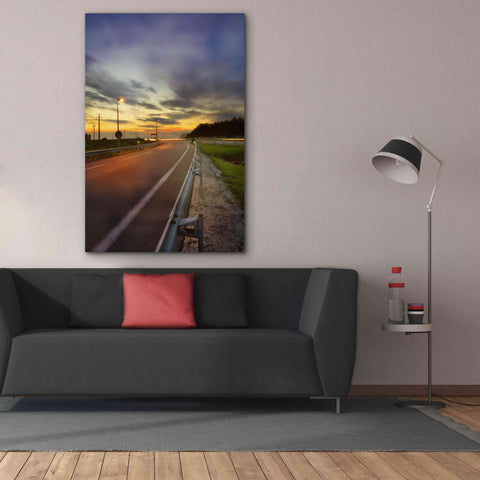 Image of 'Motorway' by Sebastien Lory, Giclee Canvas Wall Art,40 x 60