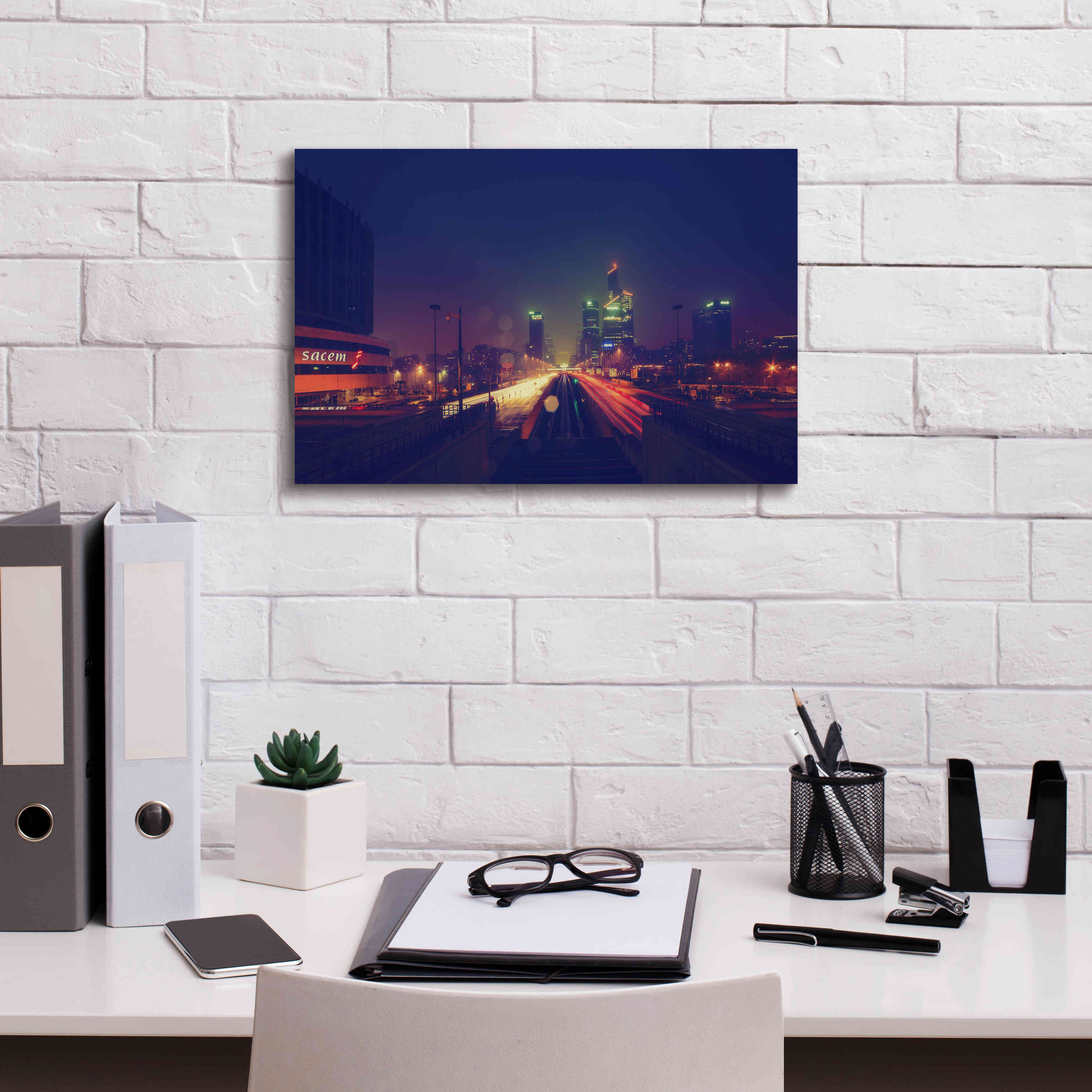 'Def Dec' by Sebastien Lory, Giclee Canvas Wall Art,18 x 12