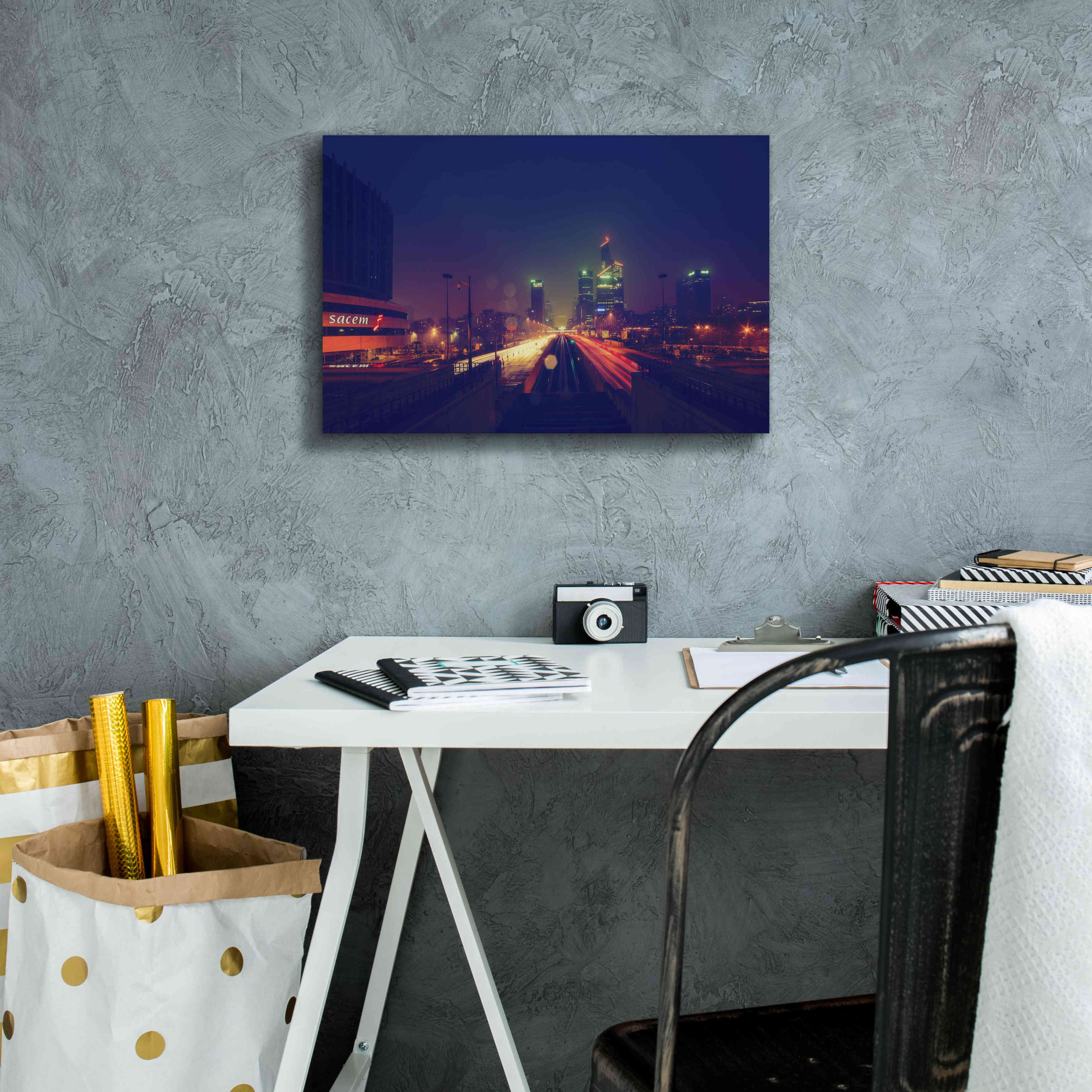 'Def Dec' by Sebastien Lory, Giclee Canvas Wall Art,18 x 12