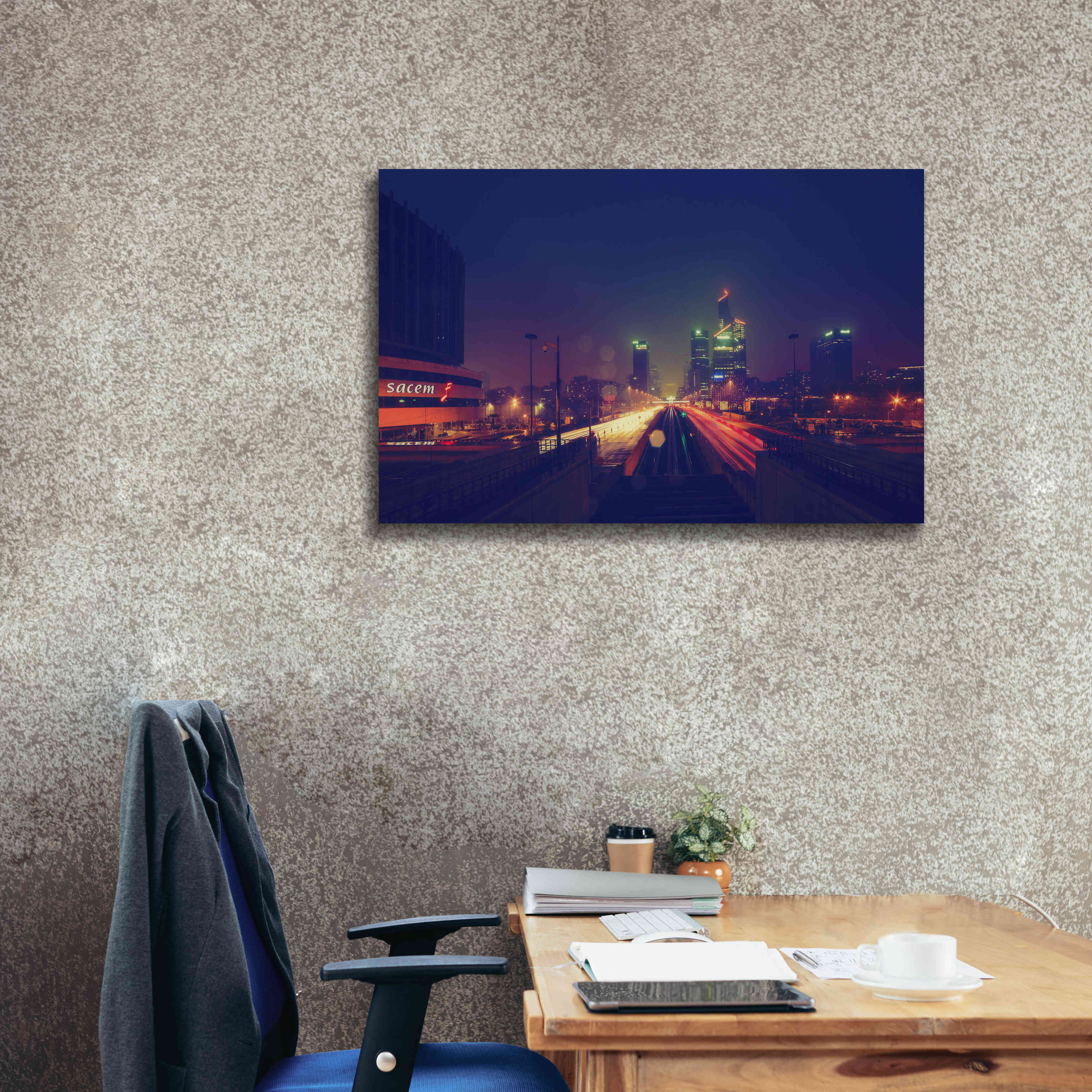 'Def Dec' by Sebastien Lory, Giclee Canvas Wall Art,40 x 26