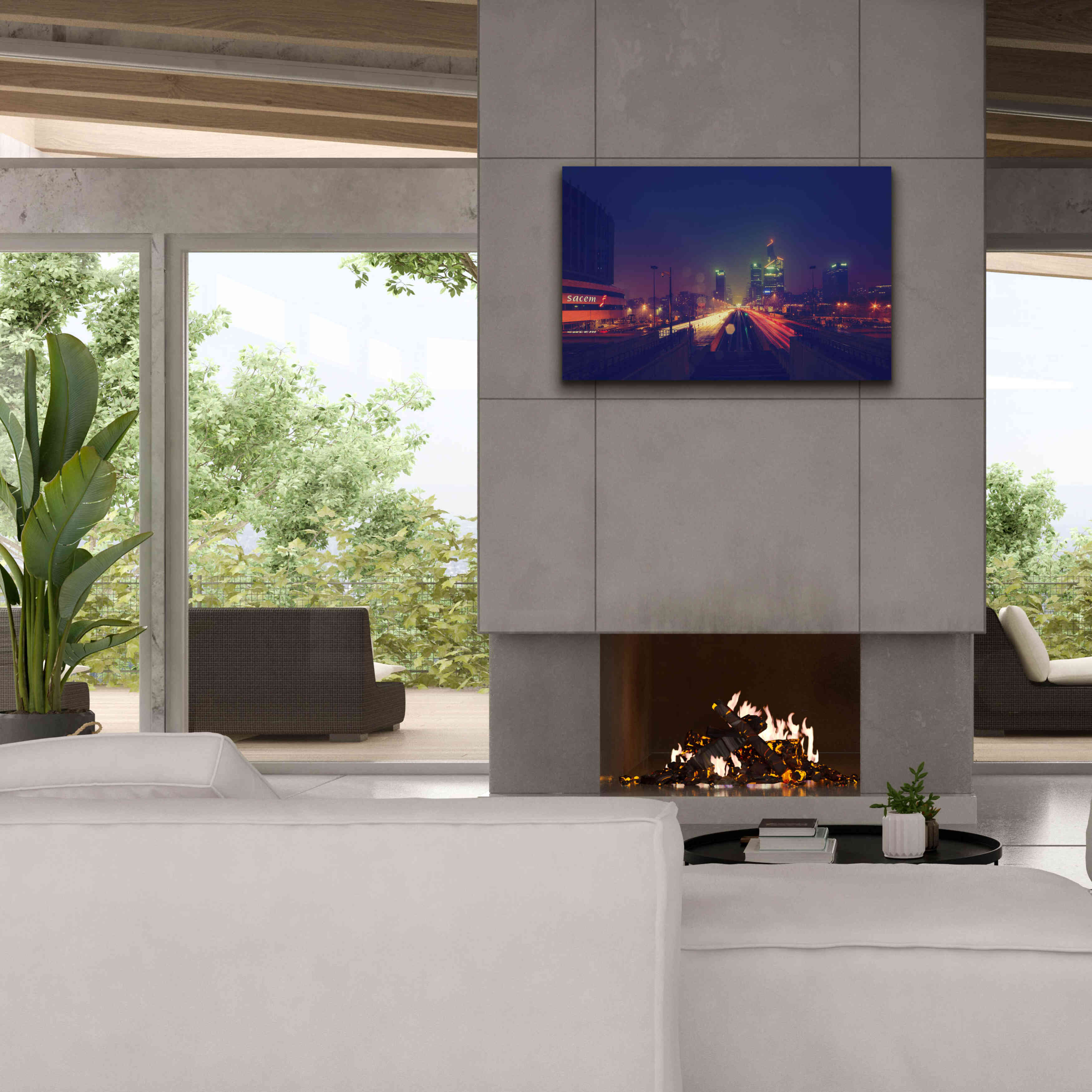 'Def Dec' by Sebastien Lory, Giclee Canvas Wall Art,40 x 26