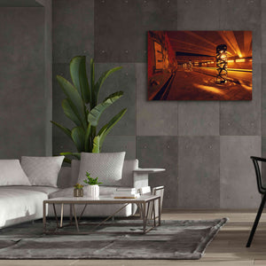 'Light Bridge' by Sebastien Lory, Giclee Canvas Wall Art,60 x 40
