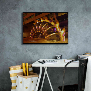 'Nuit Blanche' by Sebastien Lory, Giclee Canvas Wall Art,26 x 18