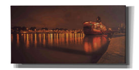 'Paris Lost Boat' by Sebastien Lory, Giclee Canvas Wall Art