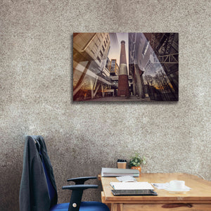 'Université Architecture' by Sebastien Lory, Giclee Canvas Wall Art,40 x 26