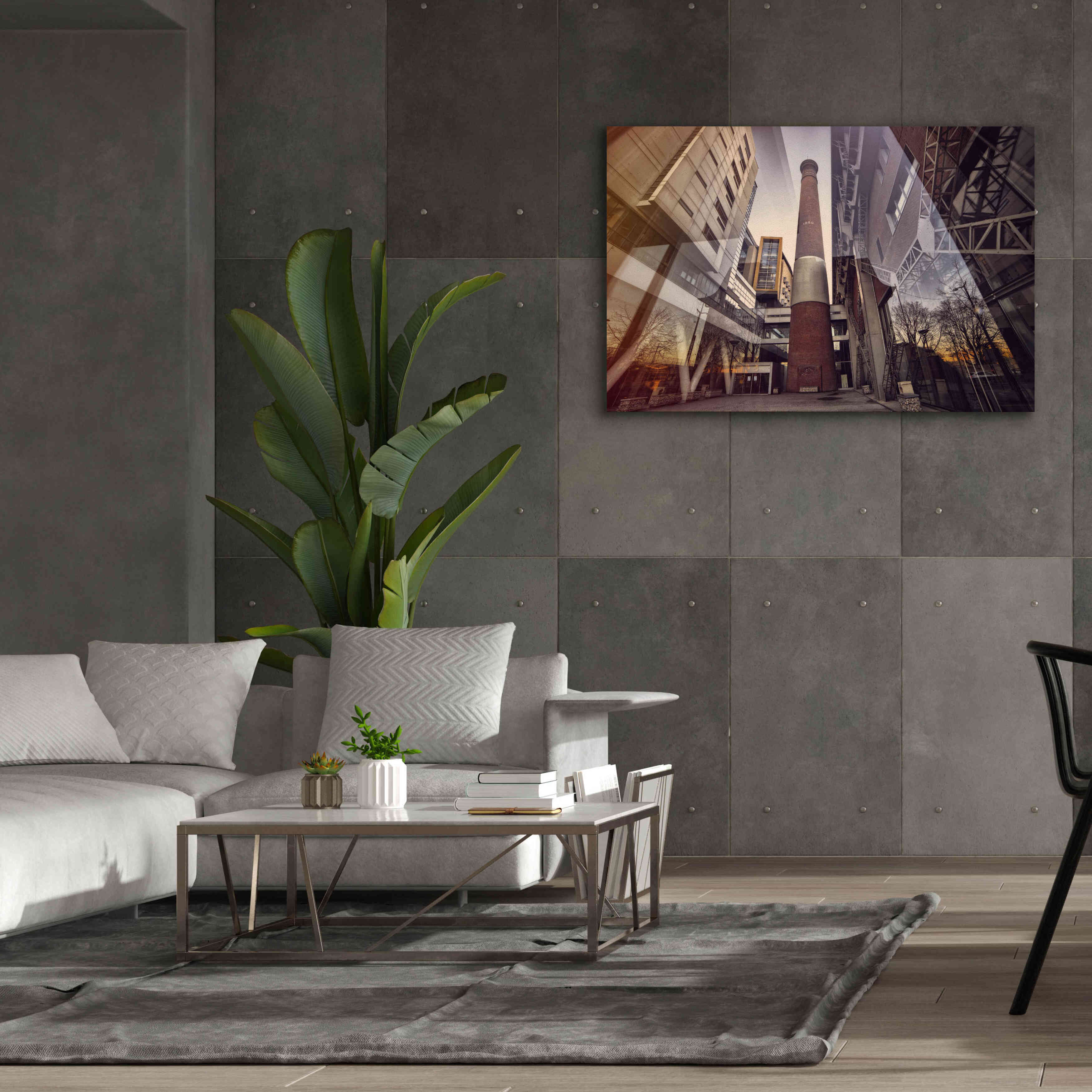 'Université Architecture' by Sebastien Lory, Giclee Canvas Wall Art,60 x 40
