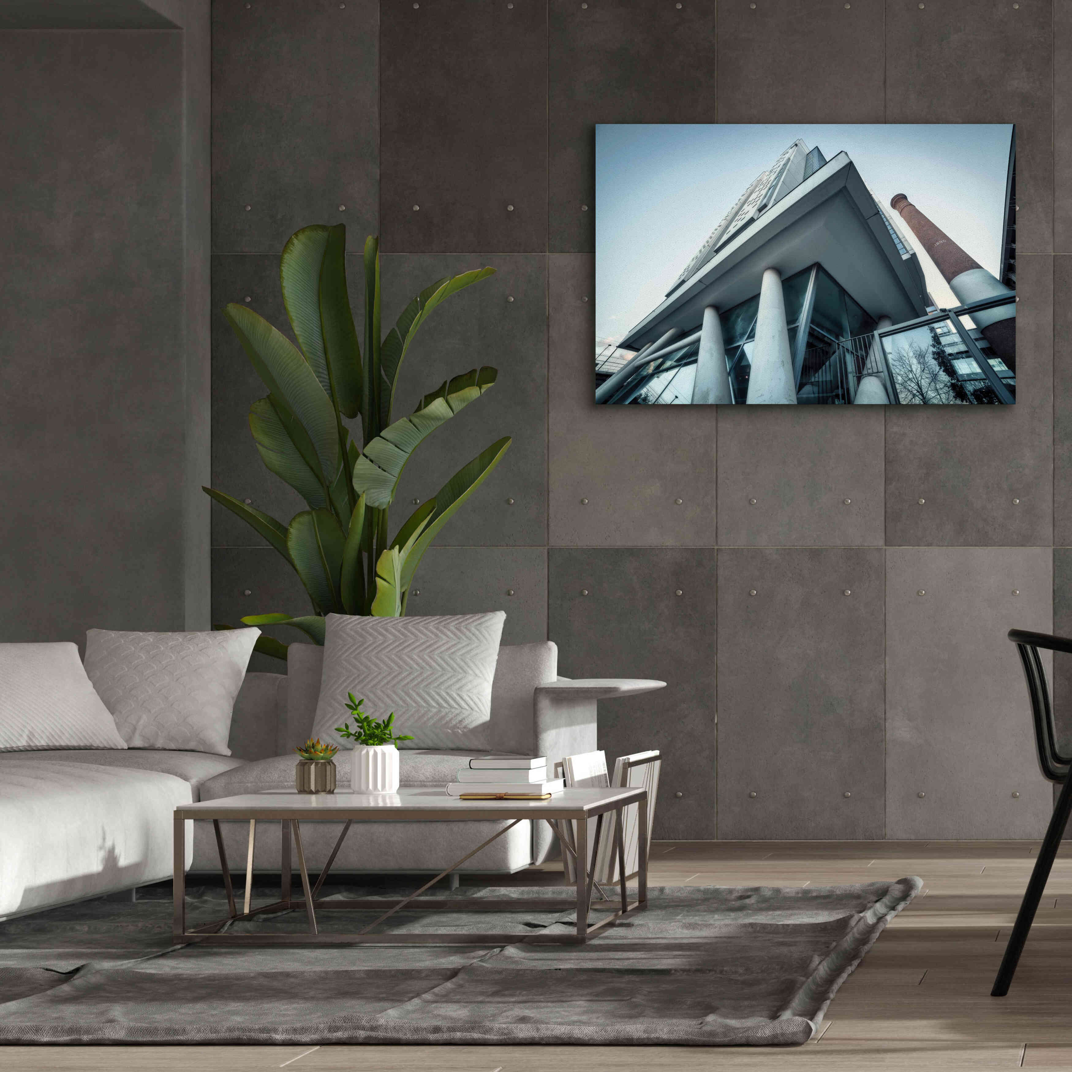 'Université Architecture3' by Sebastien Lory, Giclee Canvas Wall Art,60 x 40