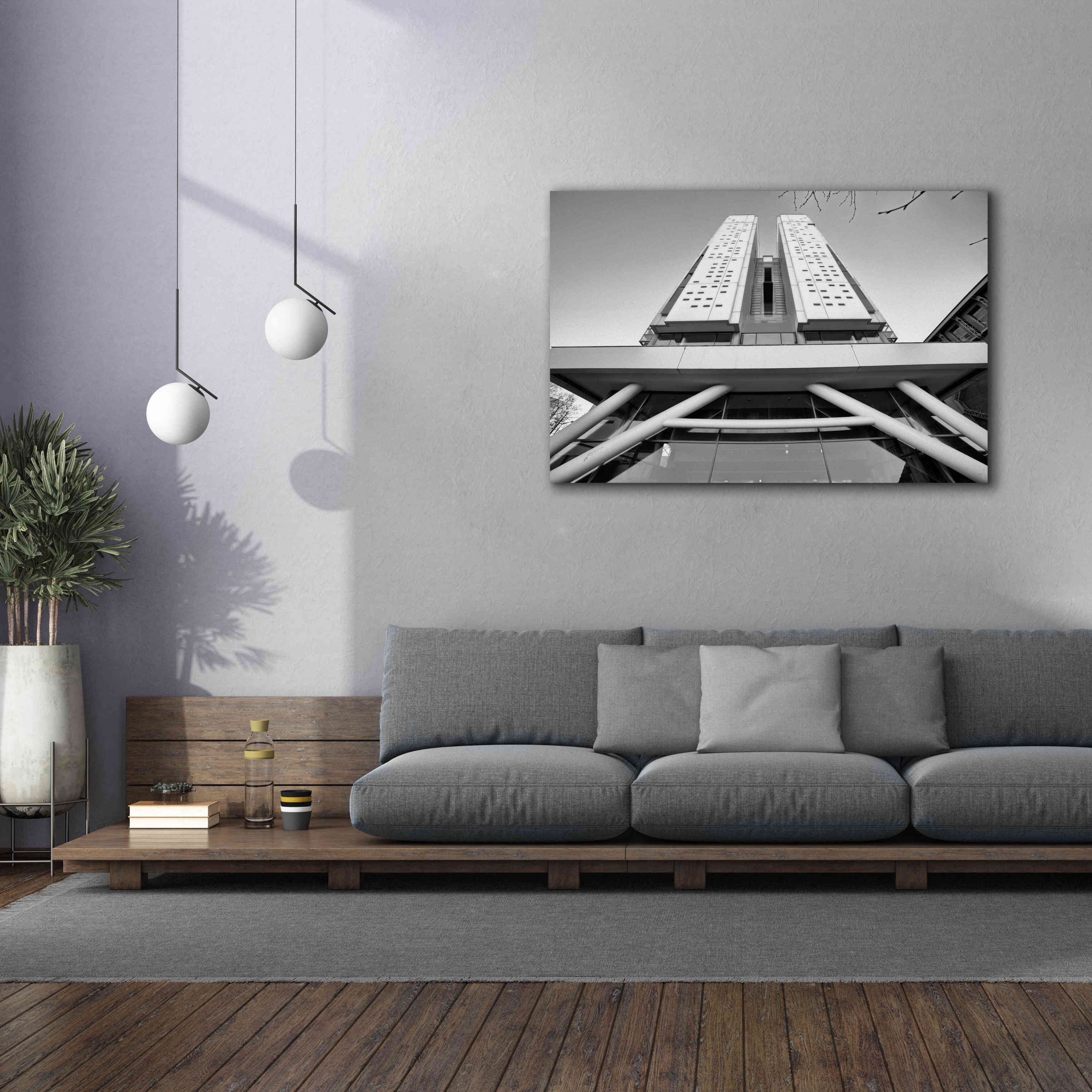 'Université Architecture 4' by Sebastien Lory, Giclee Canvas Wall Art,60 x 40