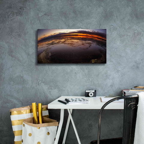 Image of 'Etang St Cyp Color' by Sebastien Lory, Giclee Canvas Wall Art,24 x 12