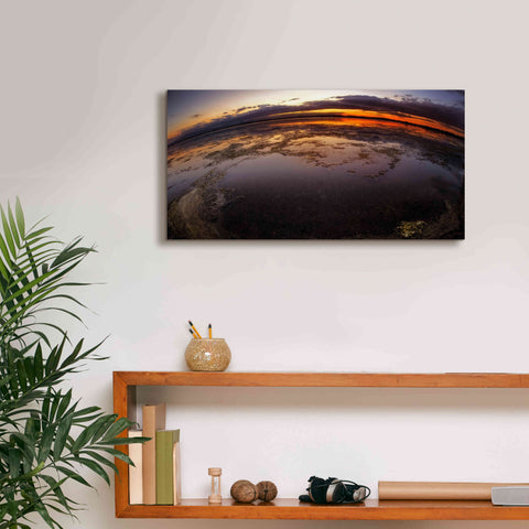 Image of 'Etang St Cyp Color' by Sebastien Lory, Giclee Canvas Wall Art,24 x 12