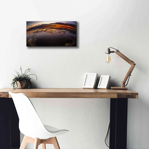 Image of 'Etang St Cyp Color' by Sebastien Lory, Giclee Canvas Wall Art,24 x 12
