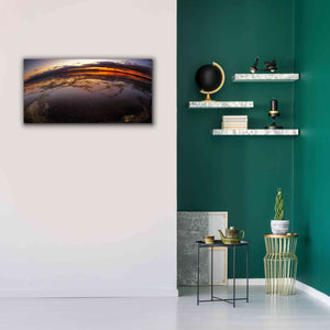 'Etang St Cyp Color' by Sebastien Lory, Giclee Canvas Wall Art,40 x 20