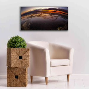 'Etang St Cyp Color' by Sebastien Lory, Giclee Canvas Wall Art,40 x 20