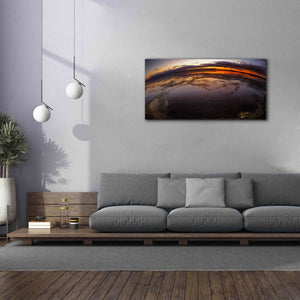 'Etang St Cyp Color' by Sebastien Lory, Giclee Canvas Wall Art,60 x 30