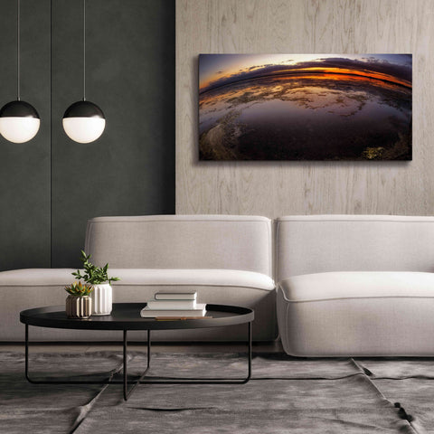 Image of 'Etang St Cyp Color' by Sebastien Lory, Giclee Canvas Wall Art,60 x 30