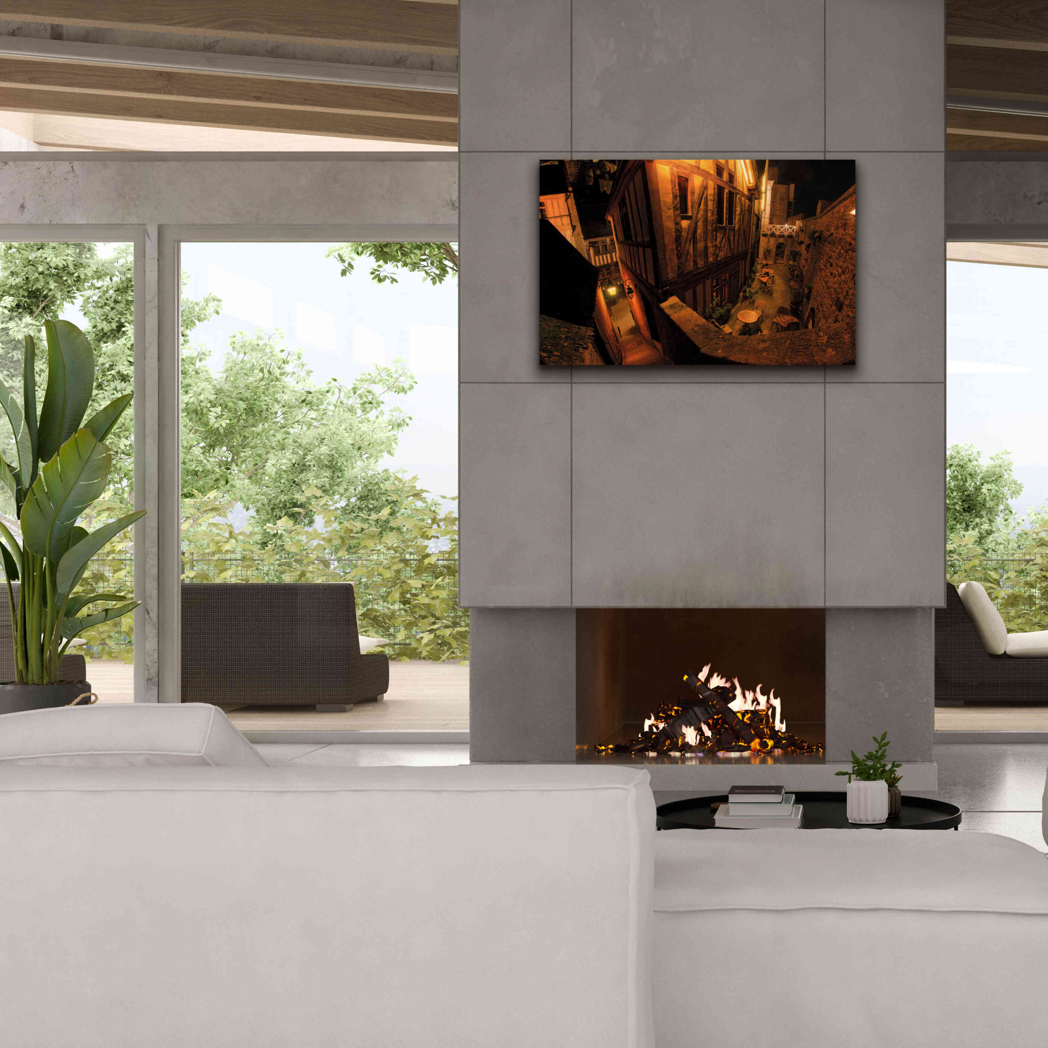 'St Michel 2' by Sebastien Lory, Giclee Canvas Wall Art,40 x 26