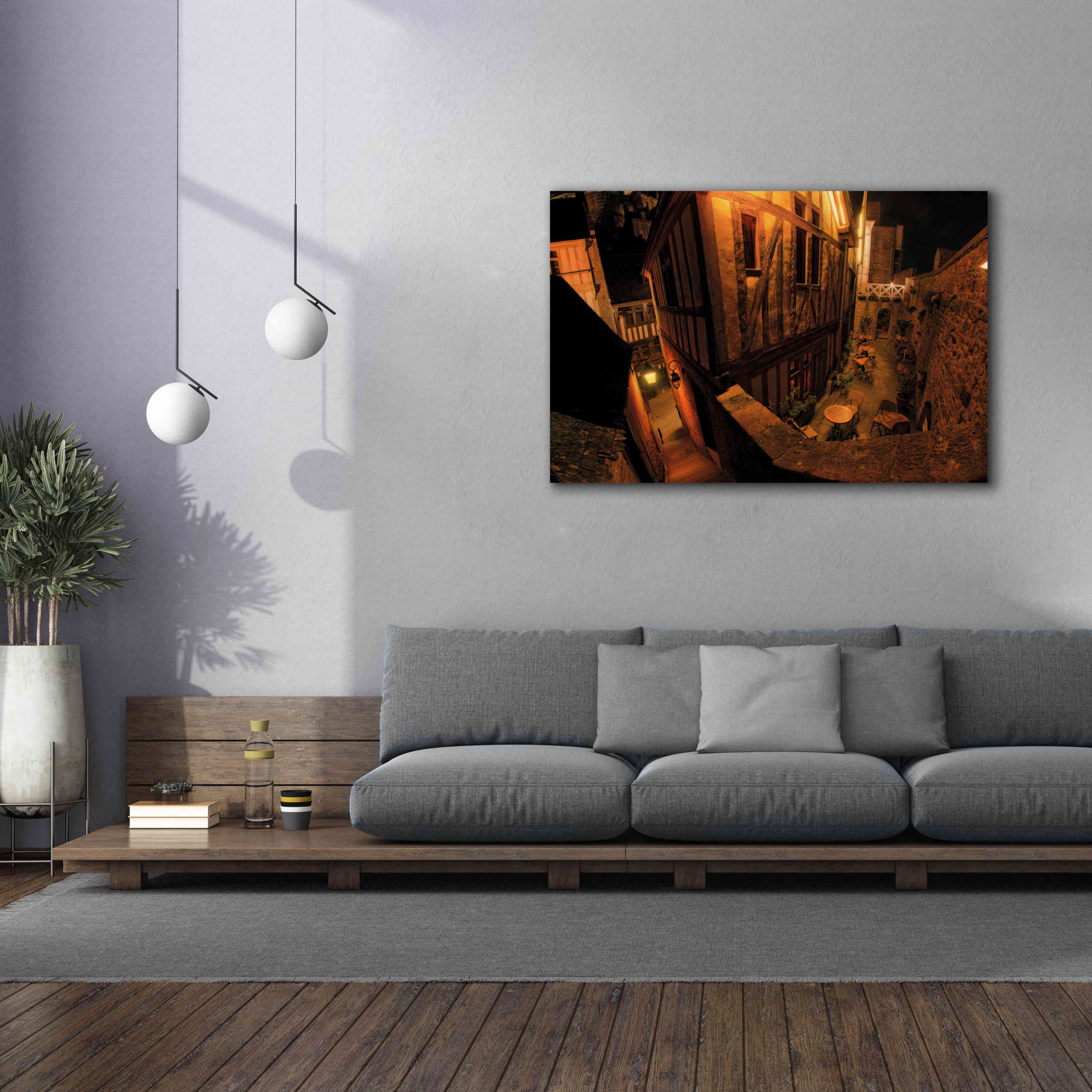 'St Michel 2' by Sebastien Lory, Giclee Canvas Wall Art,60 x 40