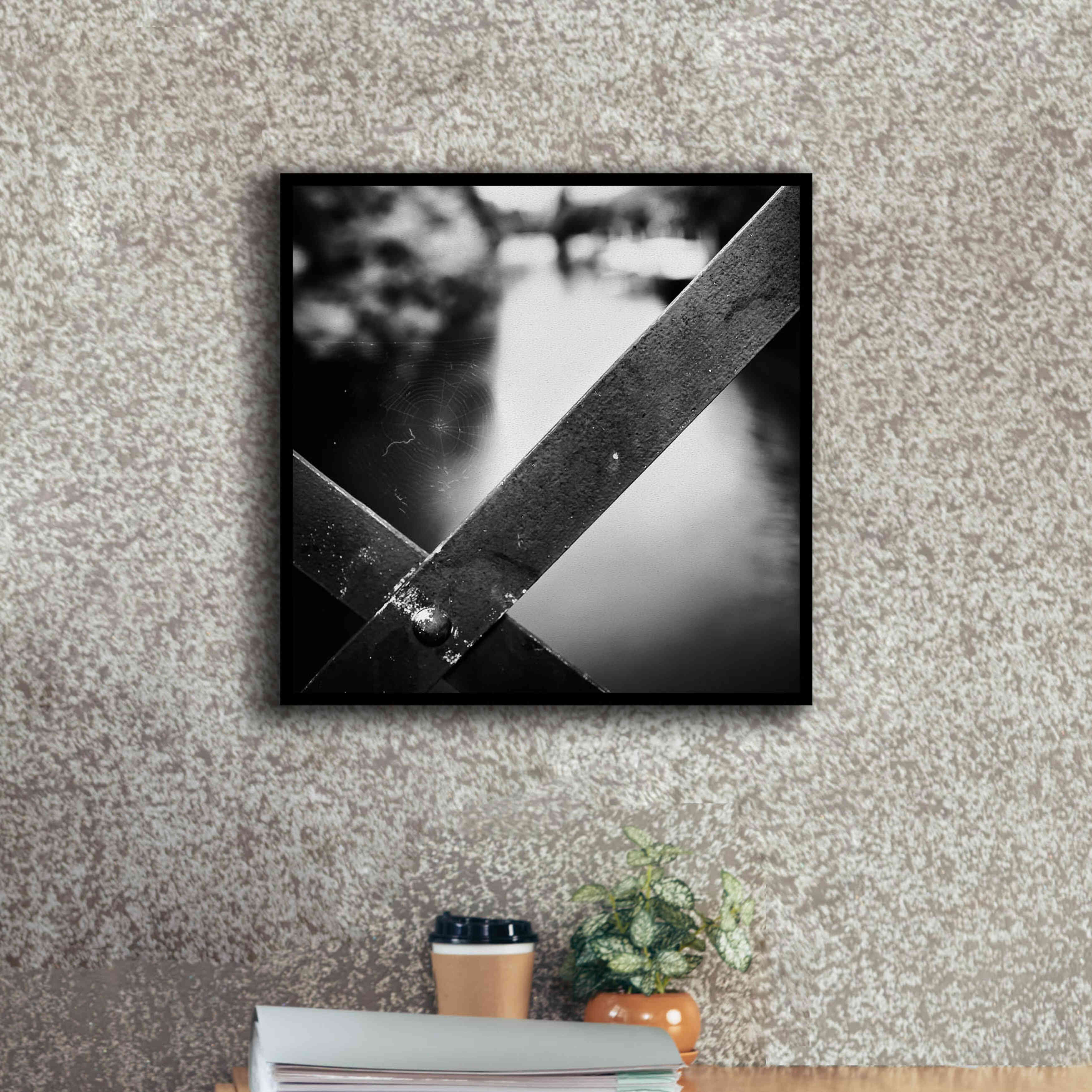 'X' by Sebastien Lory, Giclee Canvas Wall Art,18 x 18